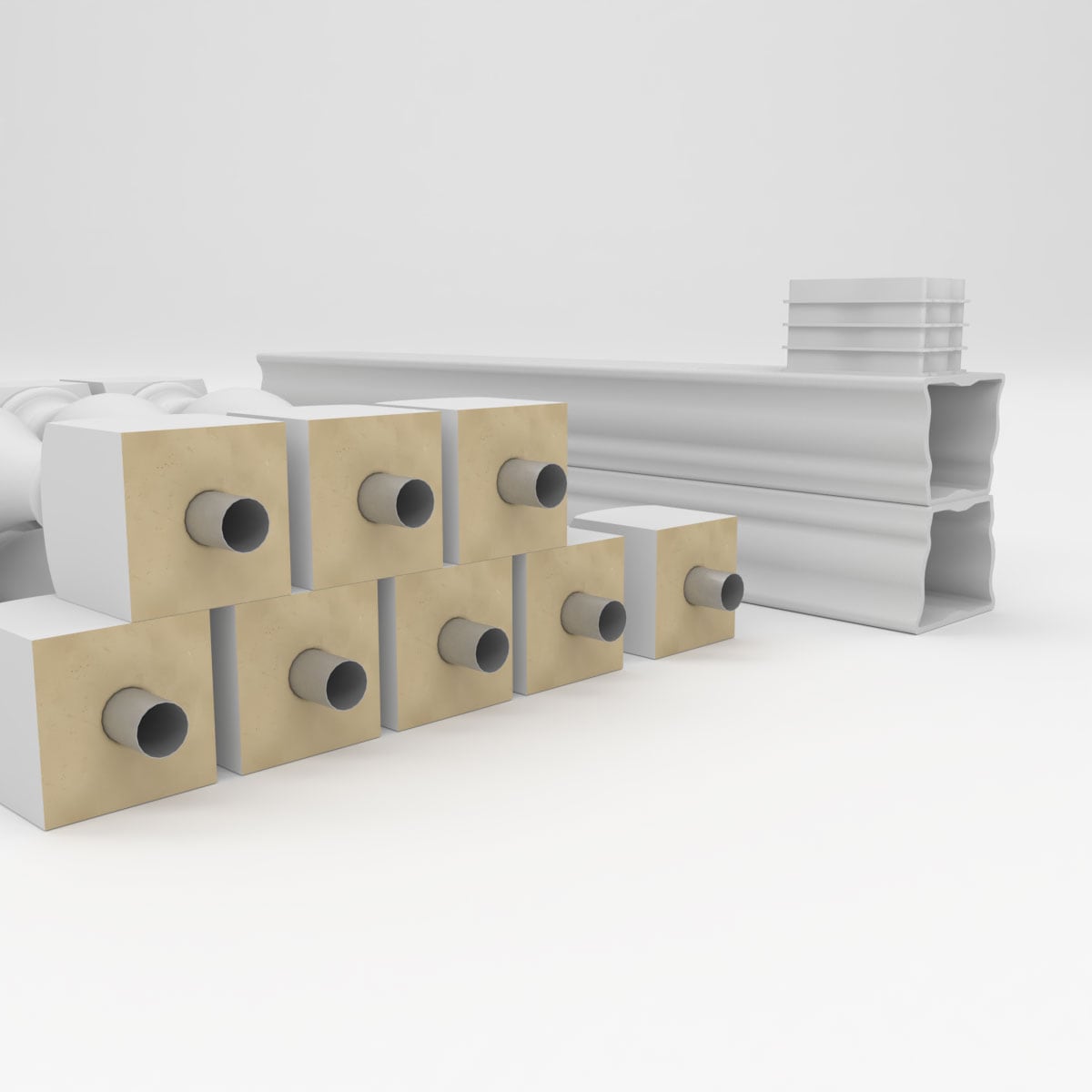 Ekena Millwork BALK42X048LGA railings - View #6
