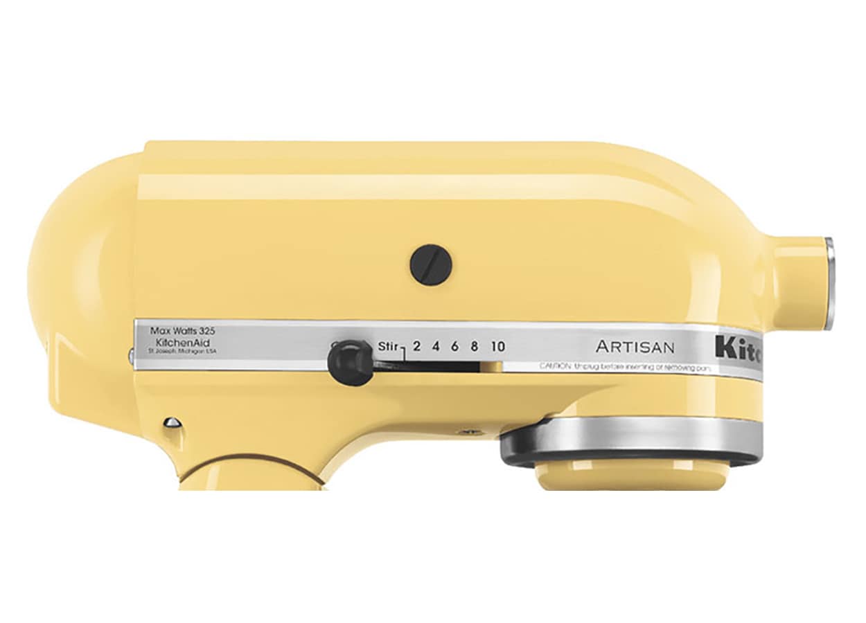 KitchenAid KSM150PSMY Artisan Series 5-Qt. Stand Mixer with Pouring Shield  - Majestic Yellow 