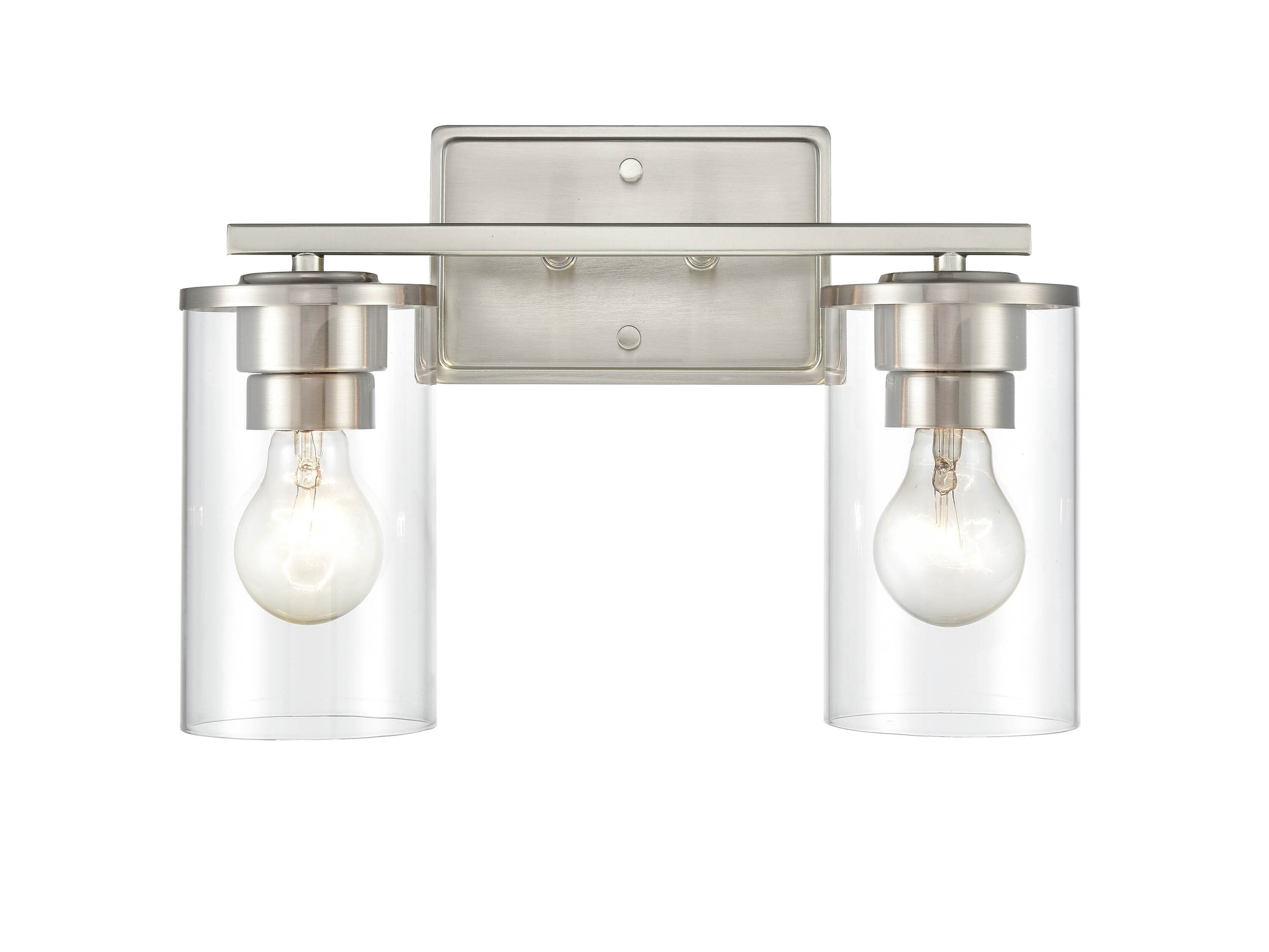 Millennium Lighting 2702-BN Verlana 14-in 2 -Light Brushed Nickel Modern/contemporary Vanity light