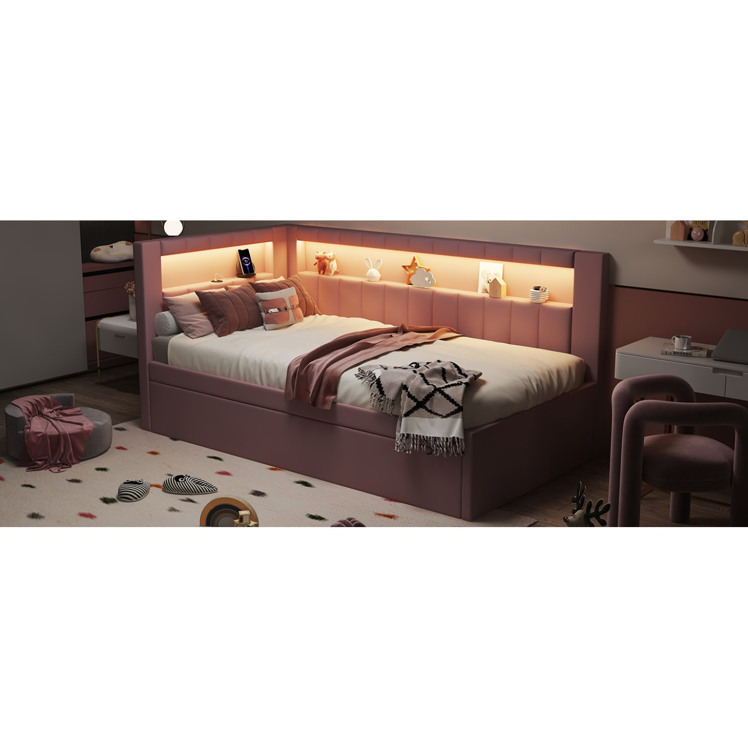 Streamdale Furniture DL001919AAH beds - View #4
