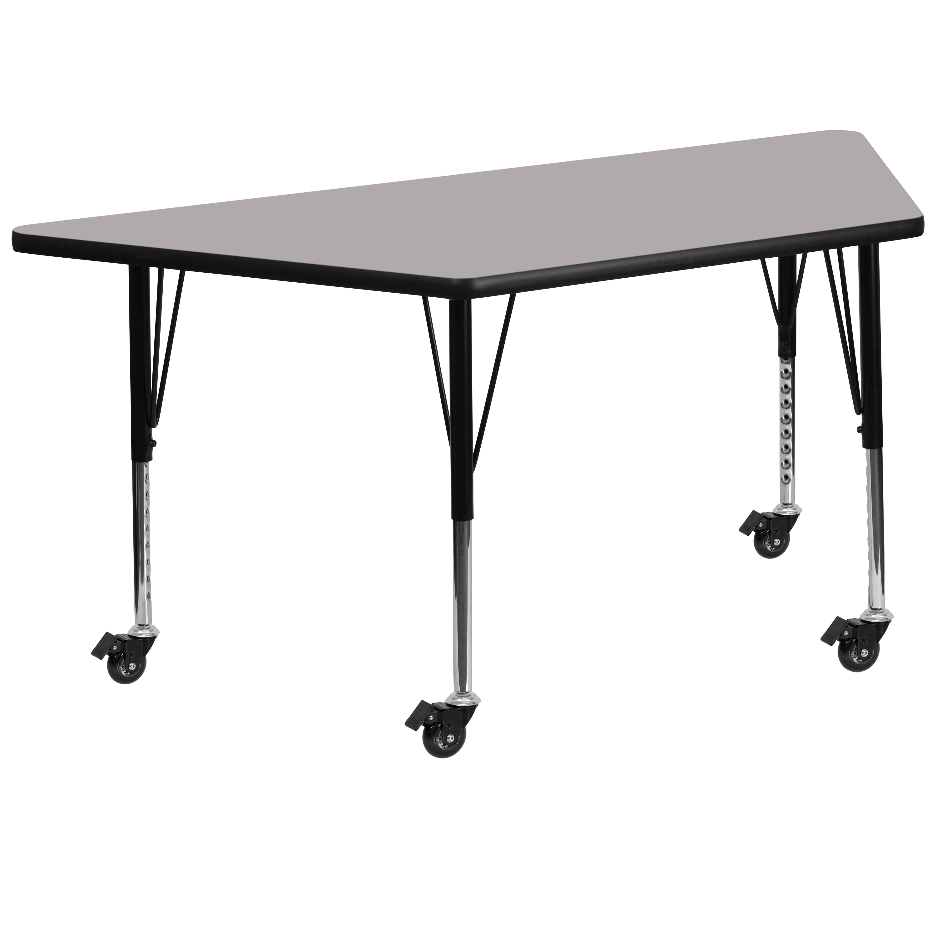 Flash Furniture 847254080101 Gray Rectangular Kid's Play Table