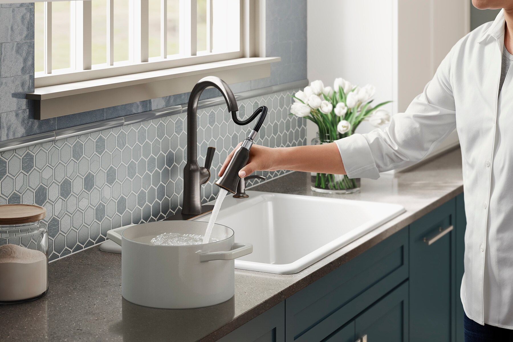 KOHLER R23089-SD-2BZ Kitchen-Faucets - View #5
