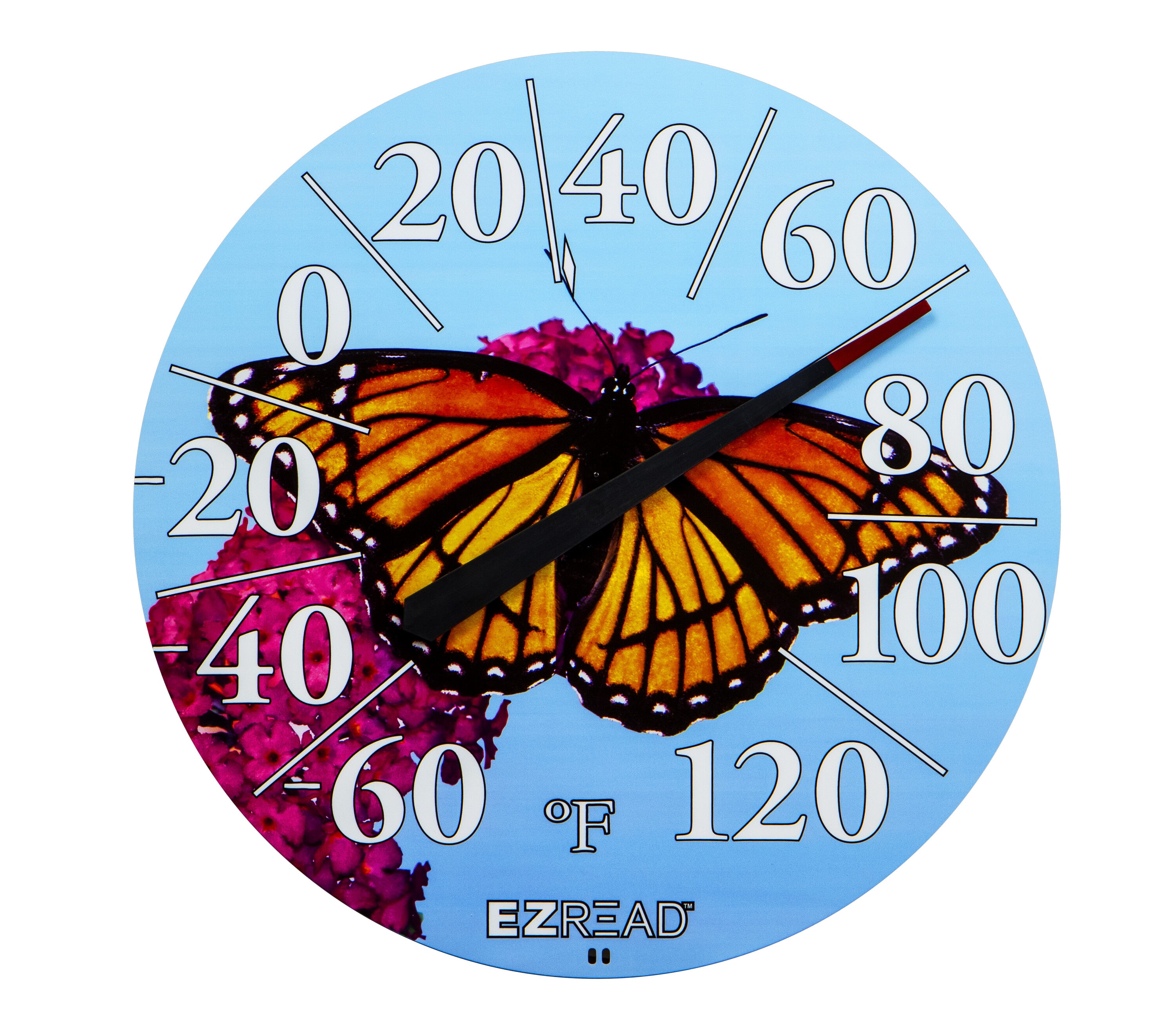 EZRead Analog Indoor or outdoor Multiple colors/finishes Classic Thermometer #840-1235