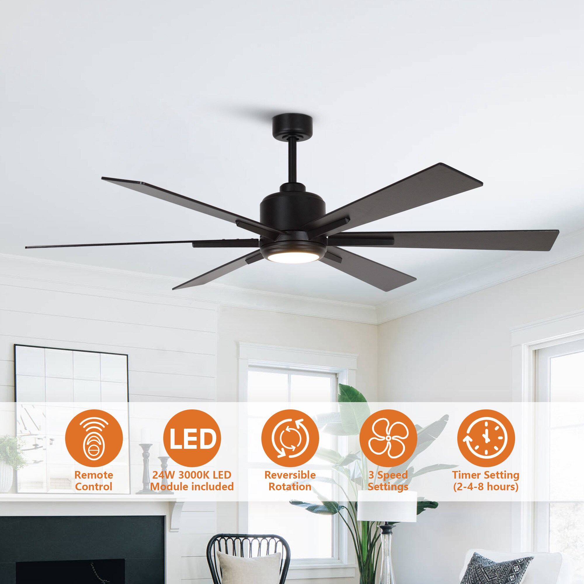 Parrot Uncle F8307110V Ceiling-Fans - View #6