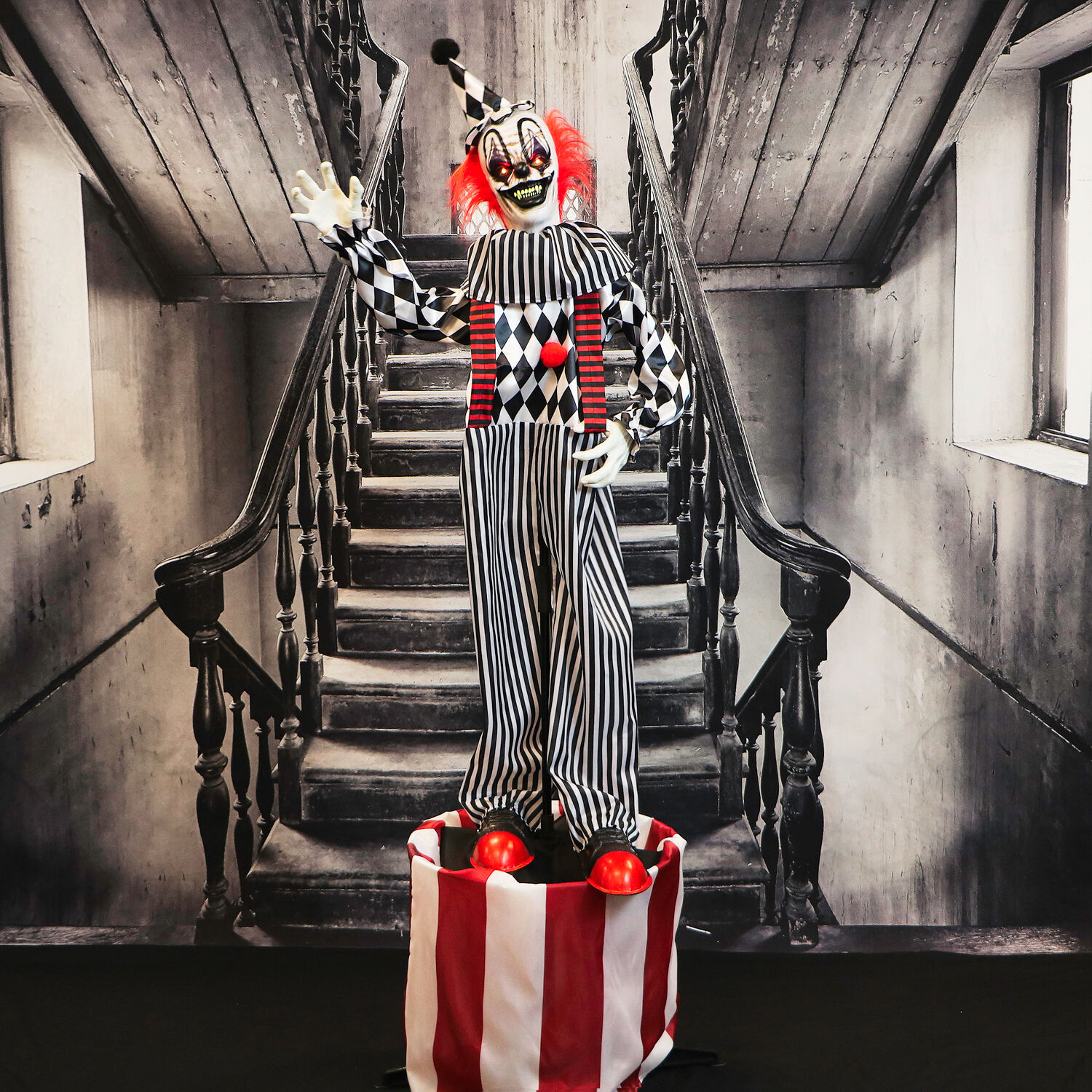 Haunted Hill Farm HHCLOWN-31FLSA Halloween-Animatronics - View #8