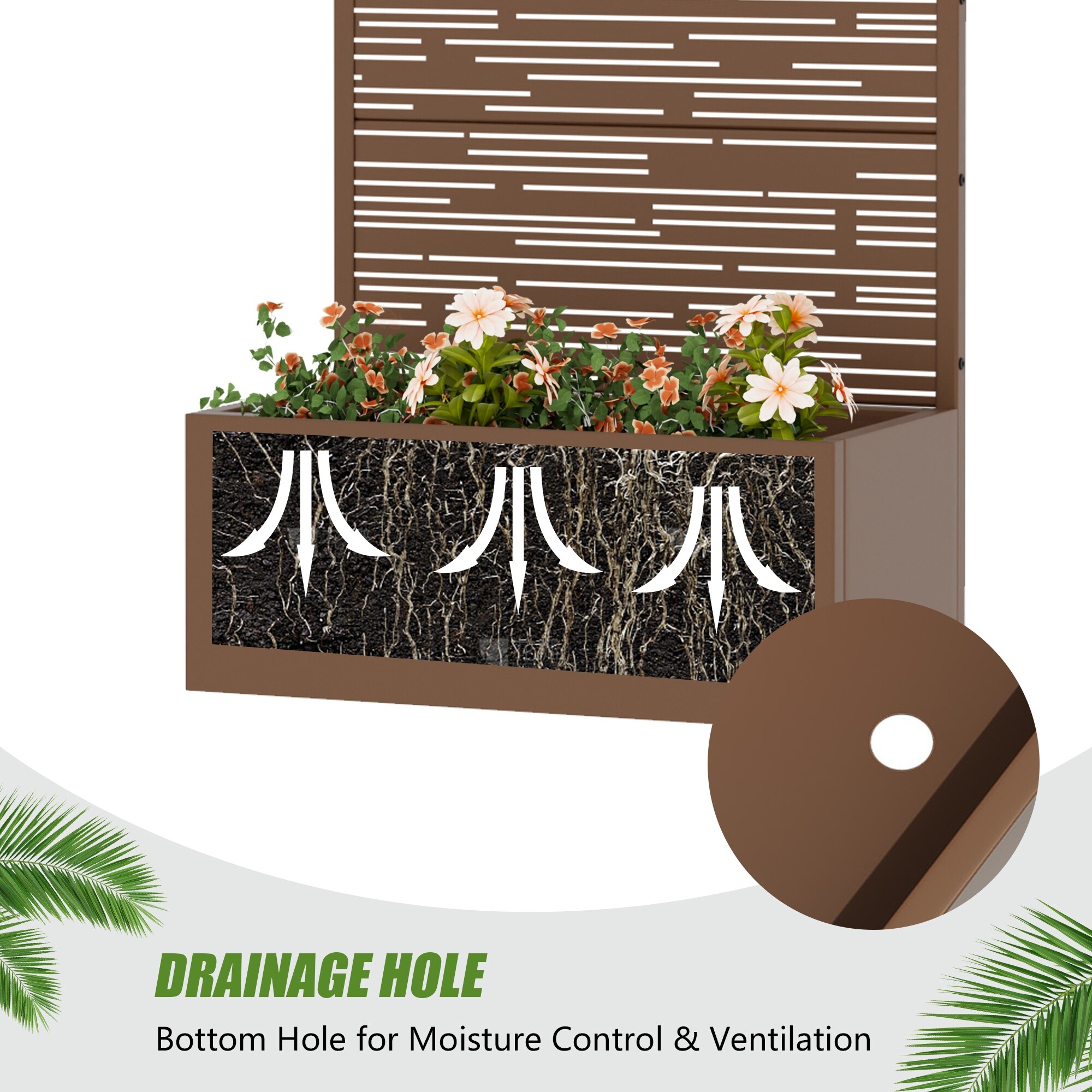 Misty Moon LW0406-SYJZZX-A51 Planter-Window-Box - View #4