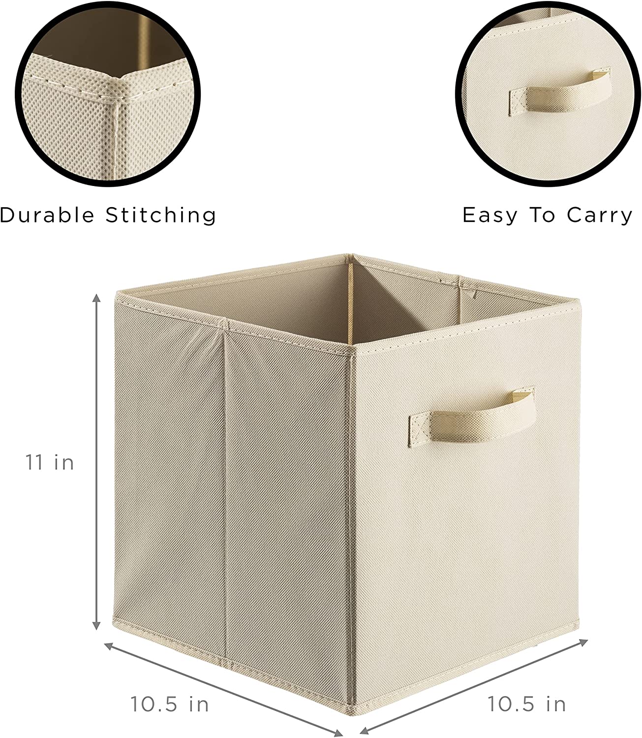 SORBUS STRG-BIN-6PK Bins-Baskets - View #3