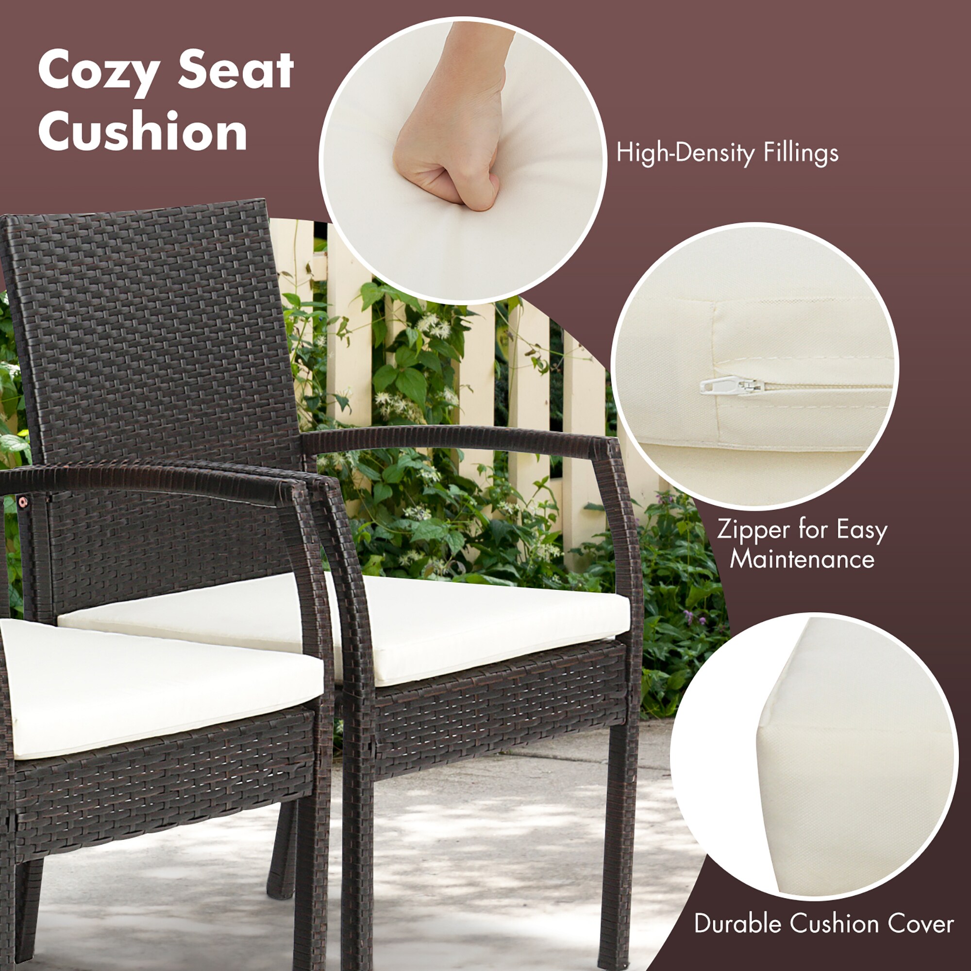 Costway HW70830-2 Patio-Chairs - View #4
