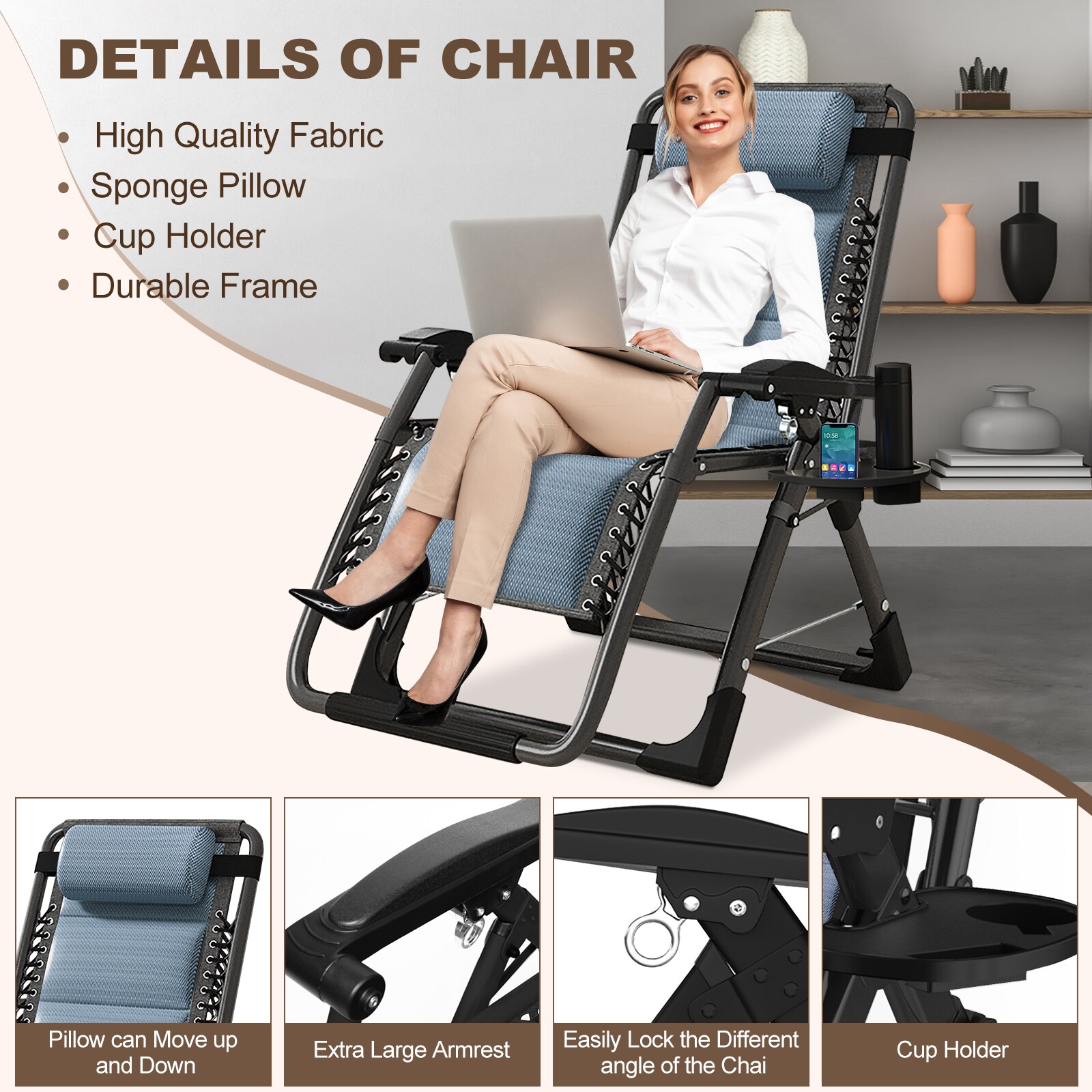 Esazn K16ZDY-27LYU Patio-Chairs - View #8