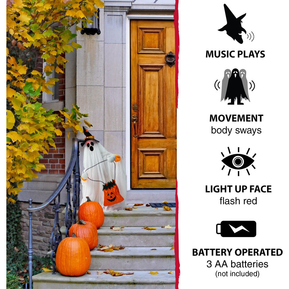 Haunted Hill Farm HHGHST-2FLSA Halloween-Animatronics - View #4