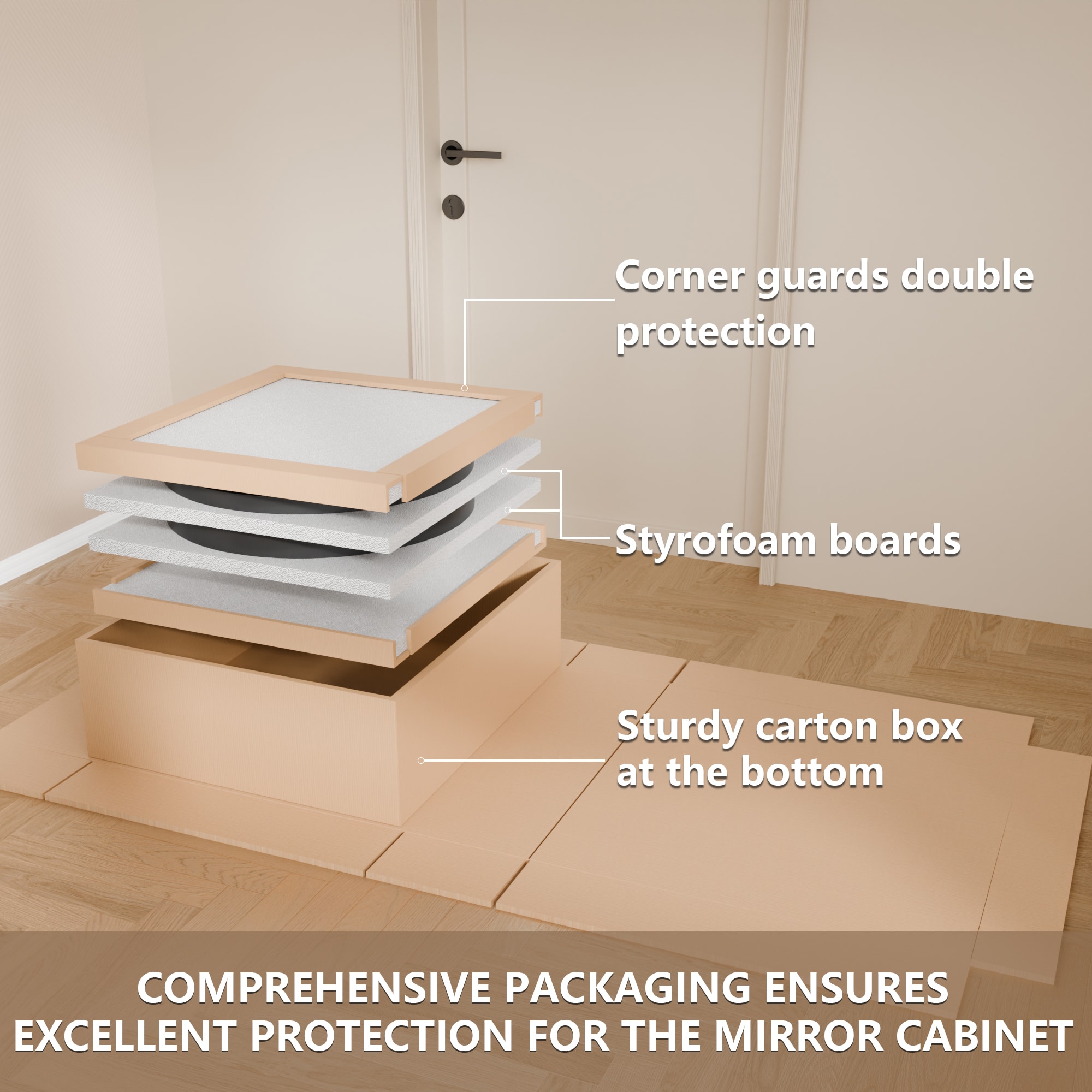 ExBrite EXMC2828V15LB Bathroom-Medicine-Cabinets - View #16