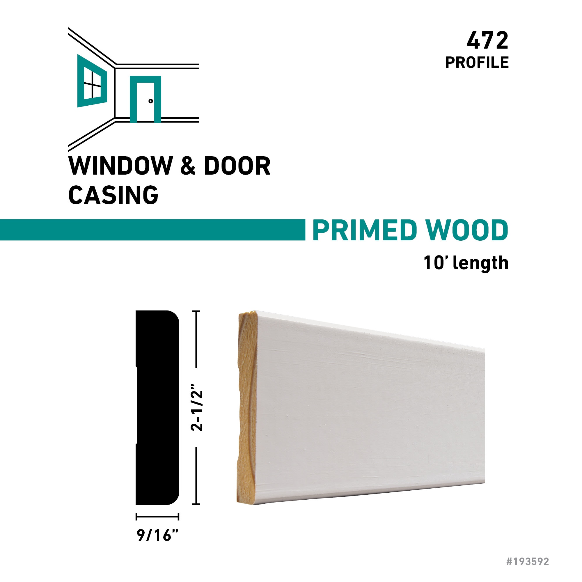 RELIABILT 47210FJPMD Window-Door-Casings - View #3