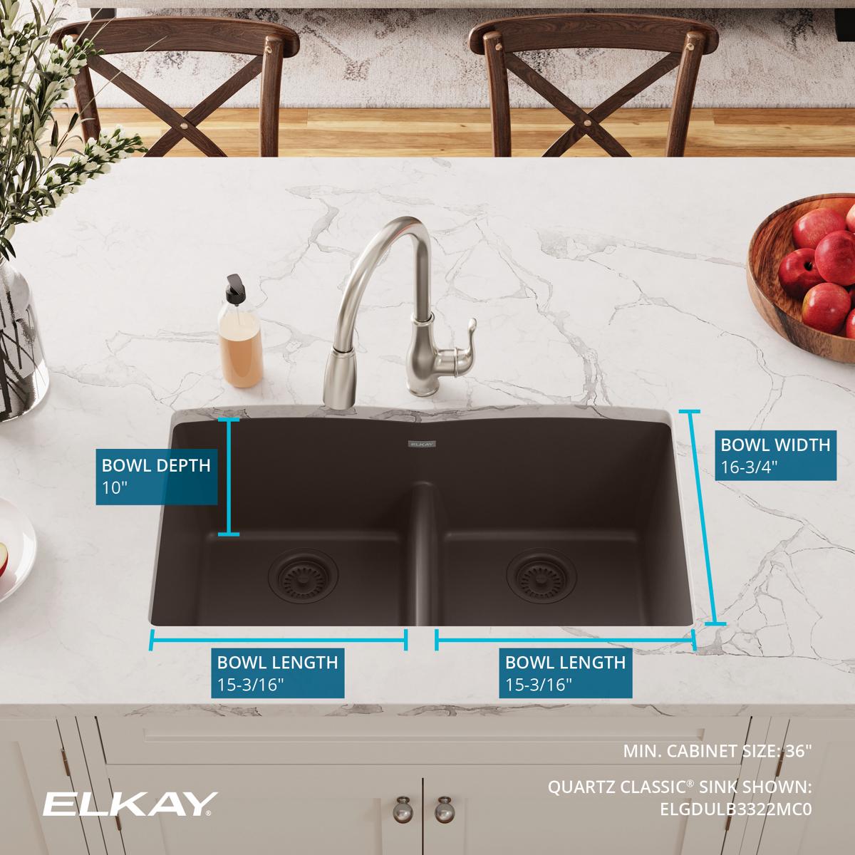 Elkay ELGDULB3322MC0 Kitchen-Sinks - View #5