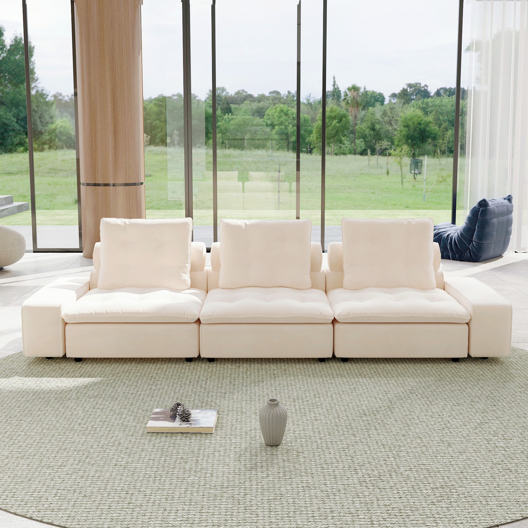 BuotiqHom DH-S3-136BE Sofas-Loveseats - View #7