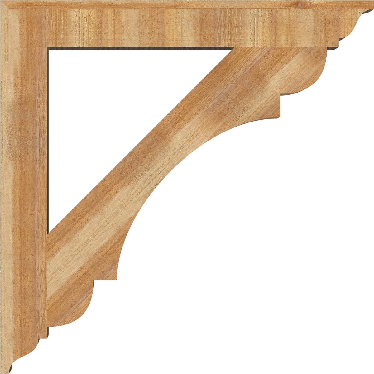 Ekena Millwork BKT04X32X32OLY01RWR Exterior-Brackets-Braces - View #3