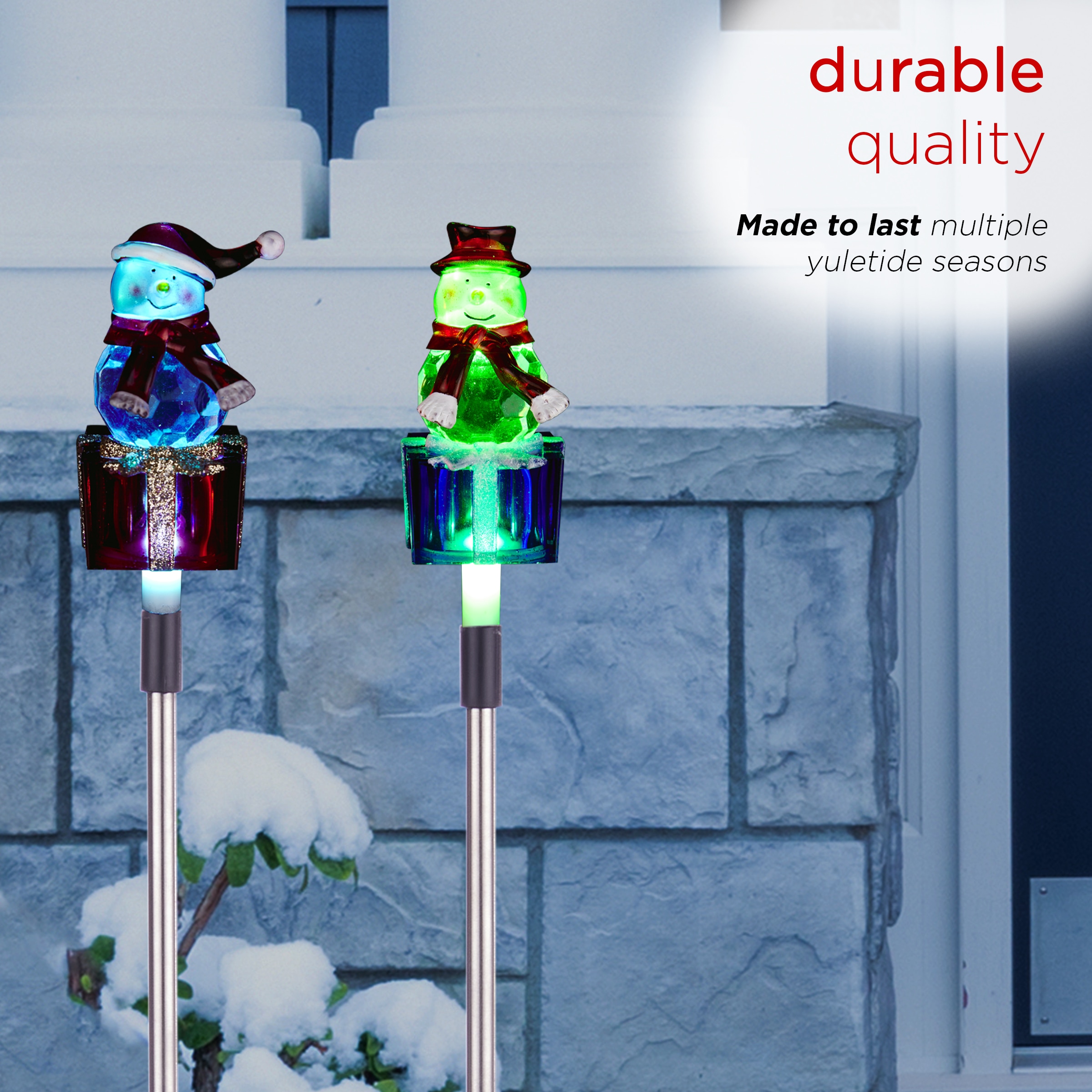 Alpine Corporation LAN346A-SLR-2 Outdoor-Christmas-Decor - View #6