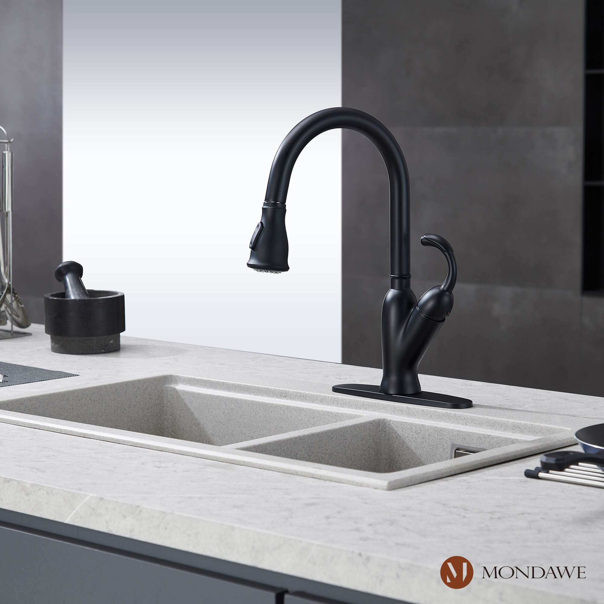 CASAINC MD-D95-MB Kitchen-Faucets - View #3