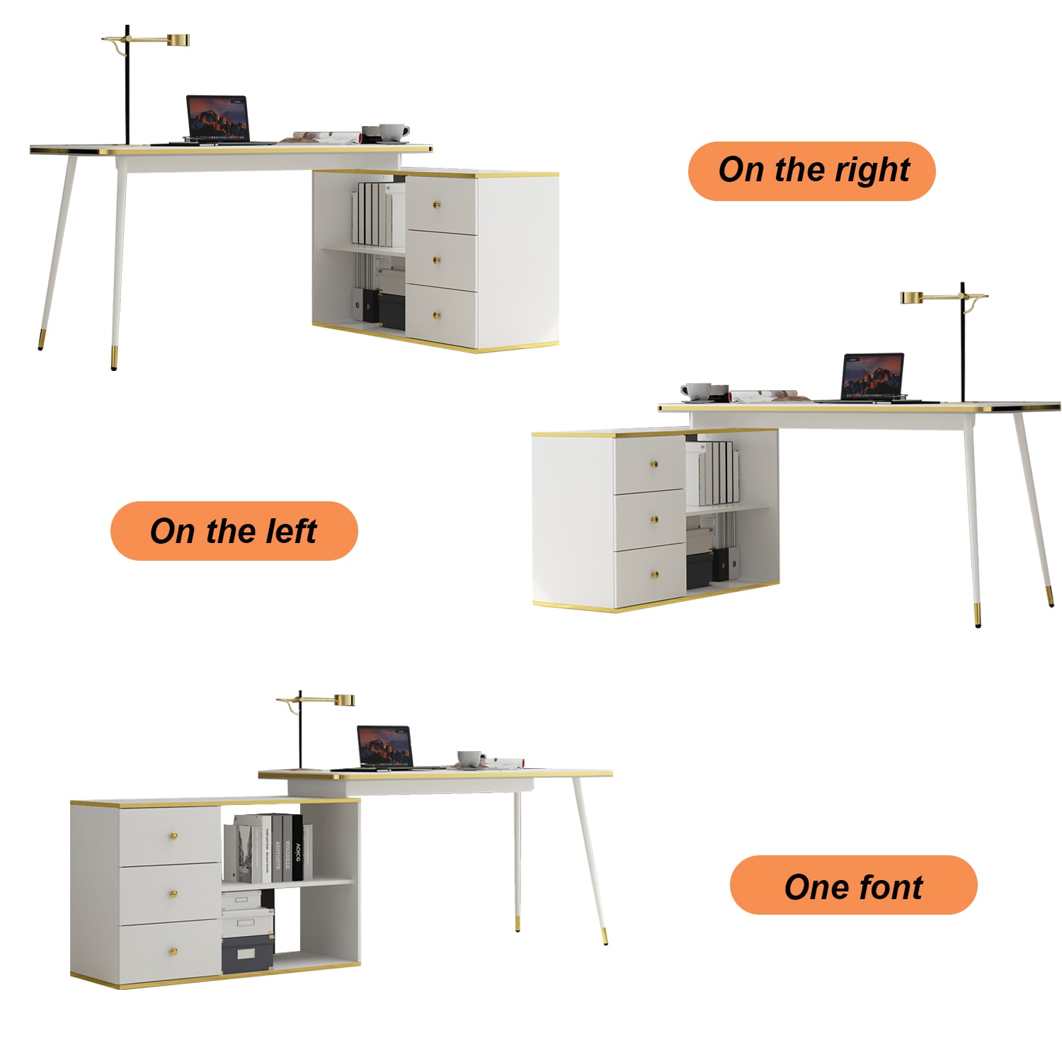 FUFU&GAGA LJY-JH0288-01 desks - View #4