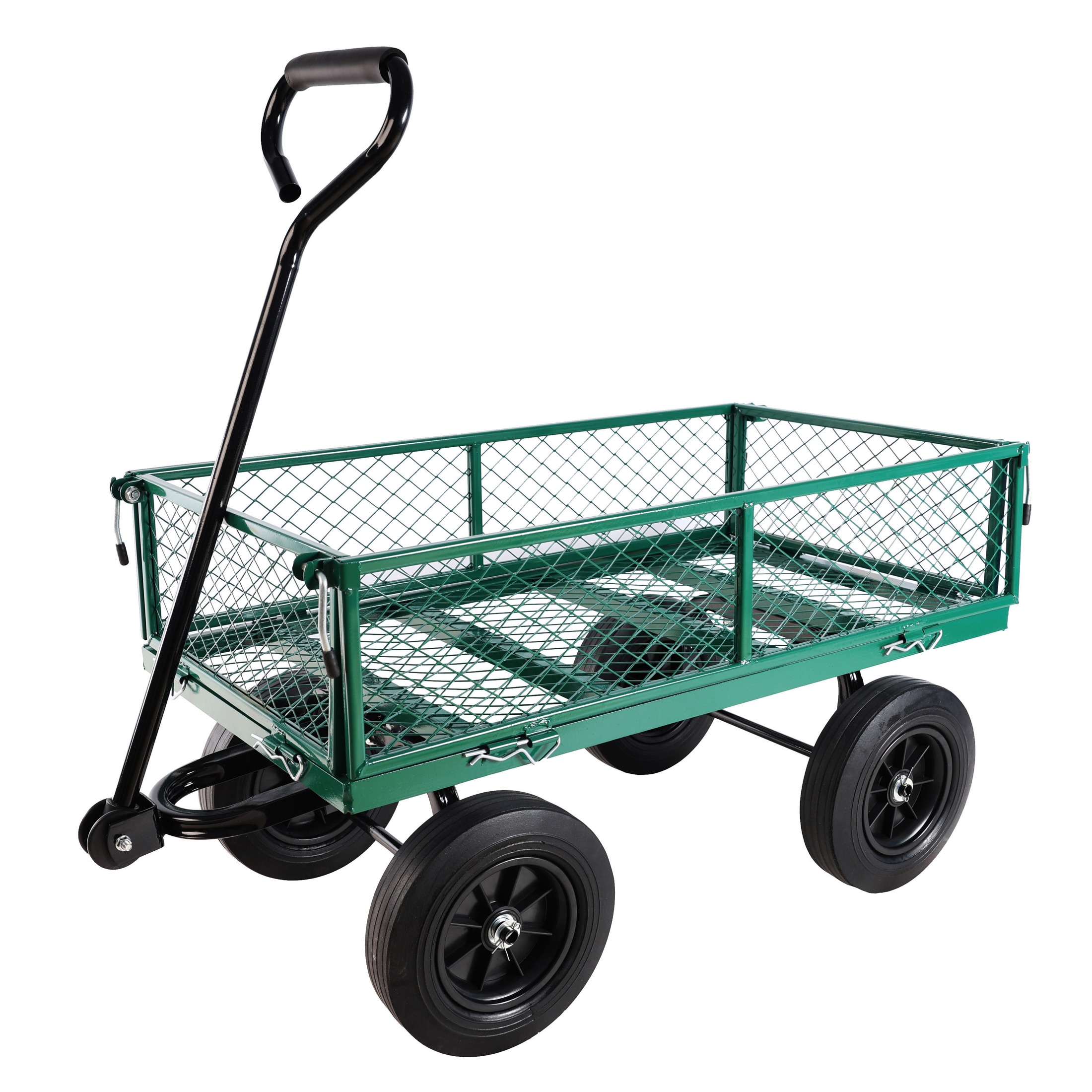  JM162446784 3.4-cu ft Steel Folding Yard Cart