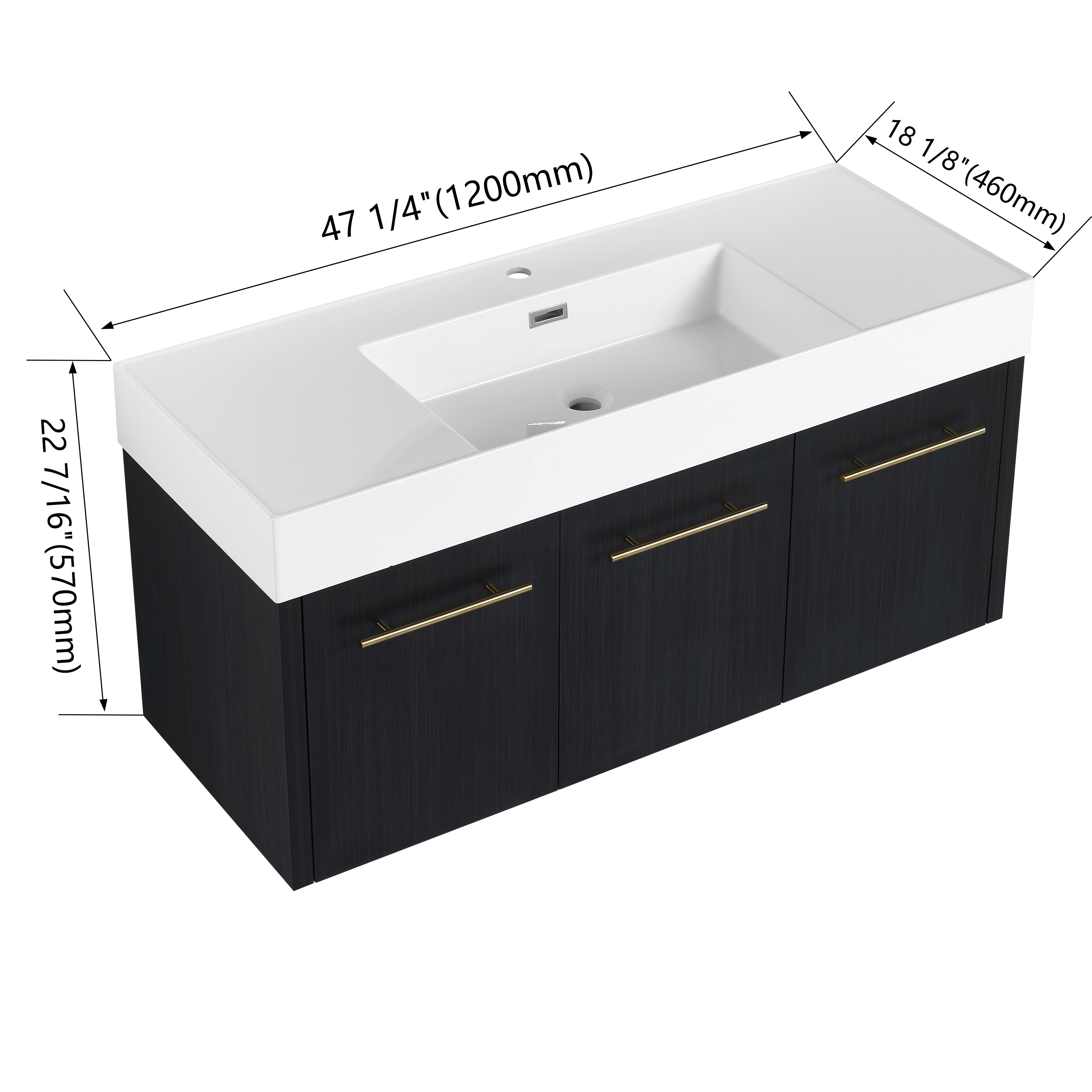 Forclover QNM-0140-IMO Bath-Vanity-Combo - View #4