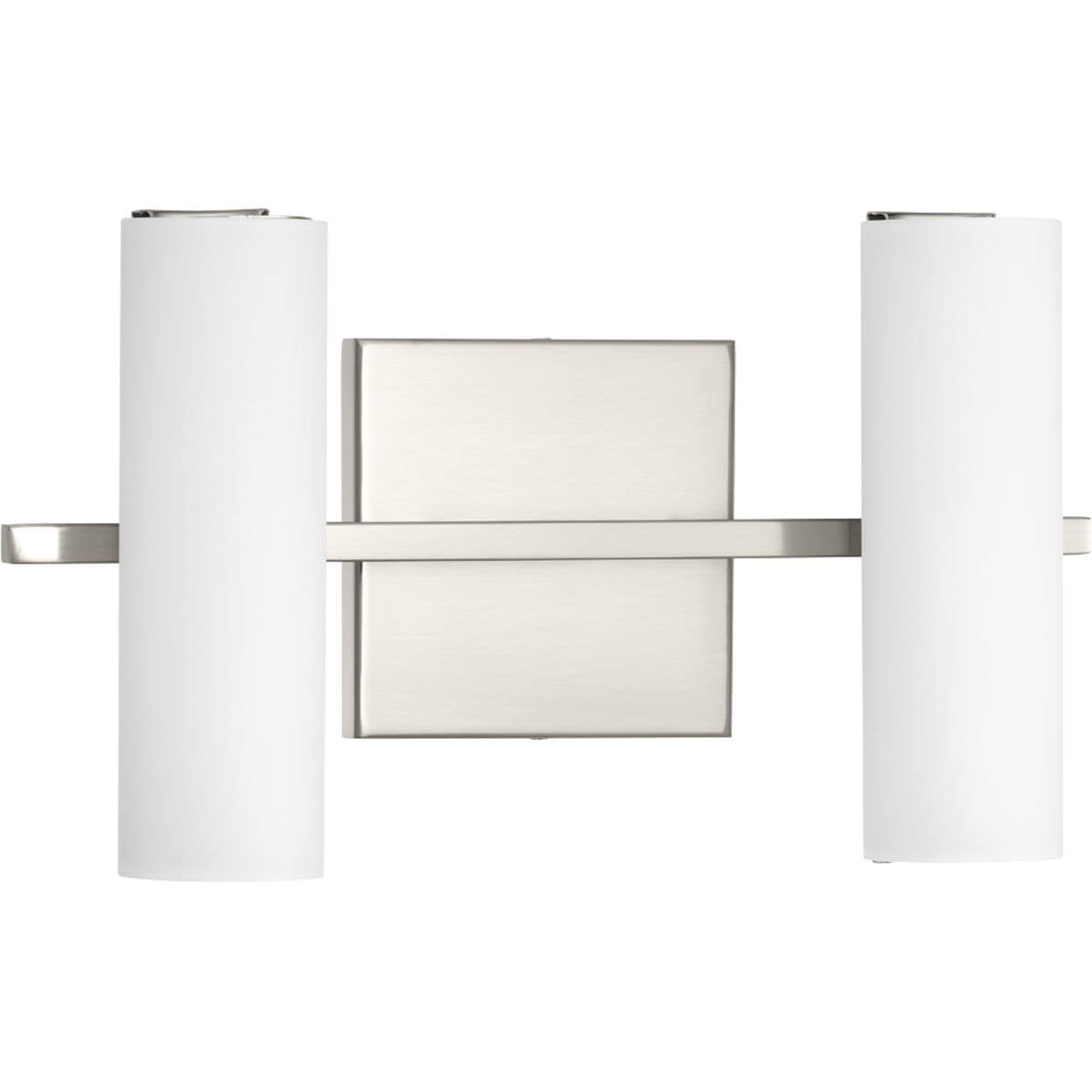 Progress Lighting P300186-009-30 Colonnade LED 13.25-in 2 -Light Brushed Nickel Integrated LED Modern/contemporary Vanity light