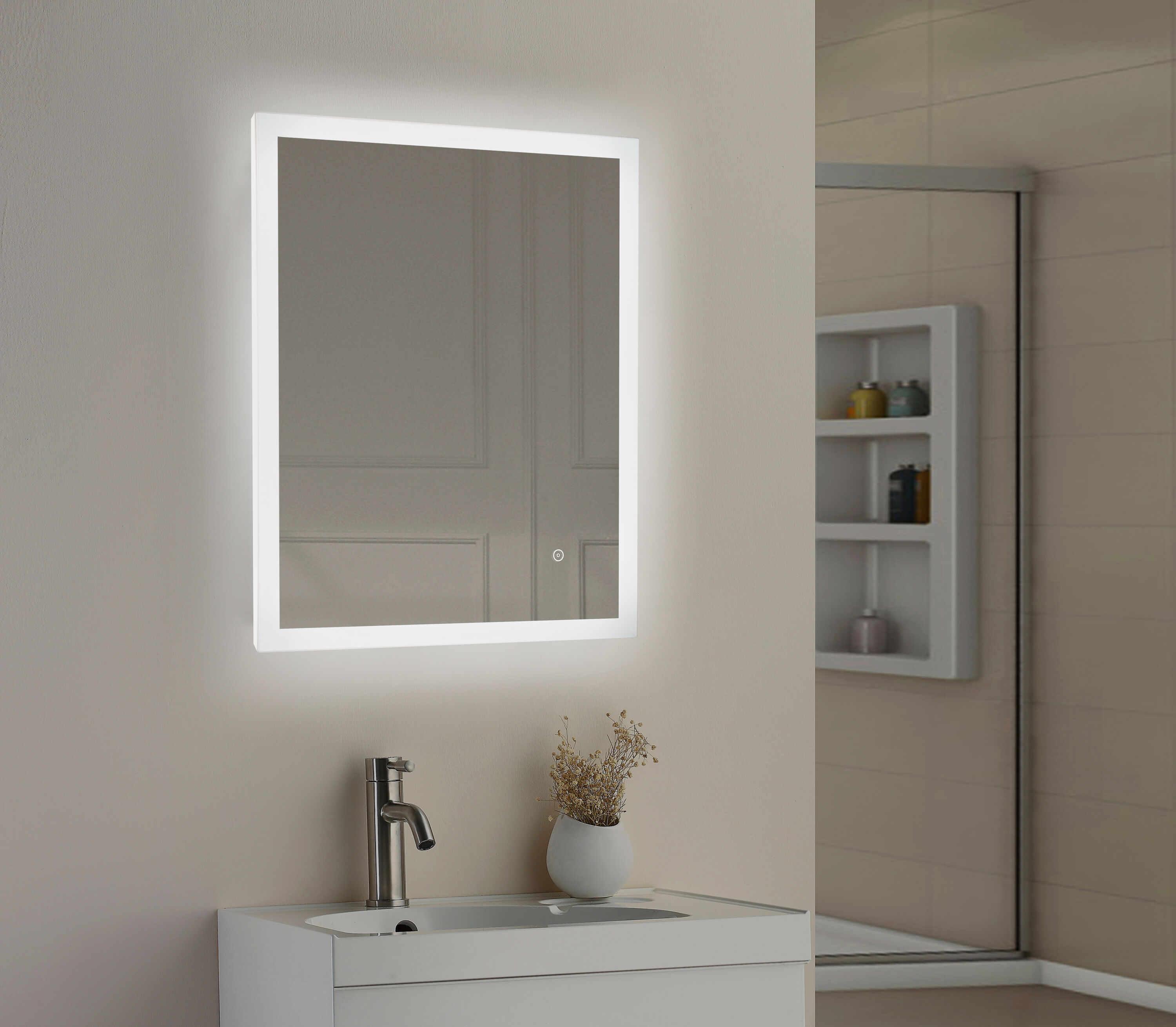 allen + roth 75-109 Framed-Bath-Mirrors - View #8