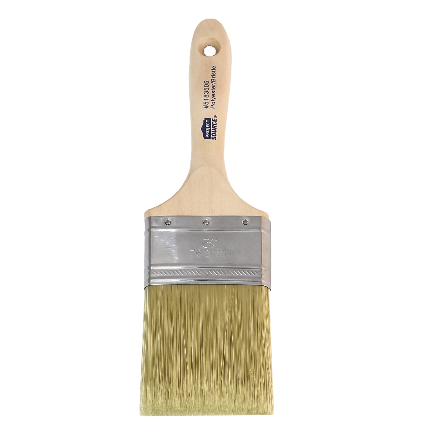 Project Source 3-in Natural Bristle Flat Paint Brush (Chip Brush) in the Paint  Brushes department at