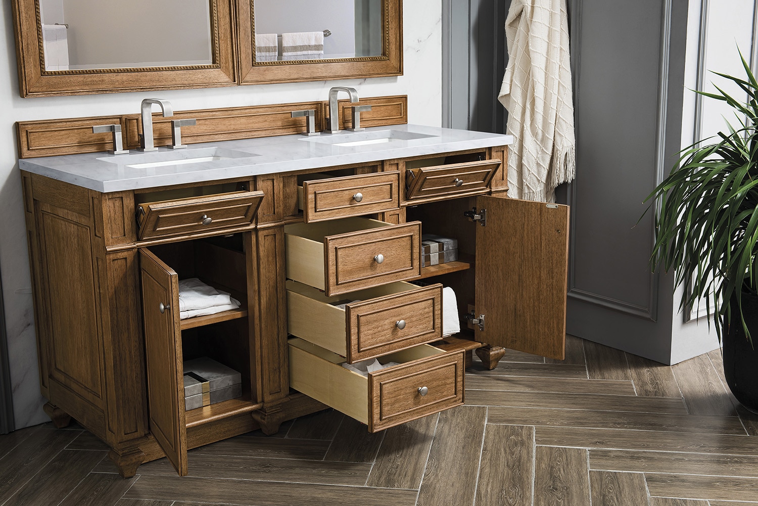 James Martin Vanities 157-V60D-SBR-3AF Bath-Vanity-Combo - View #4
