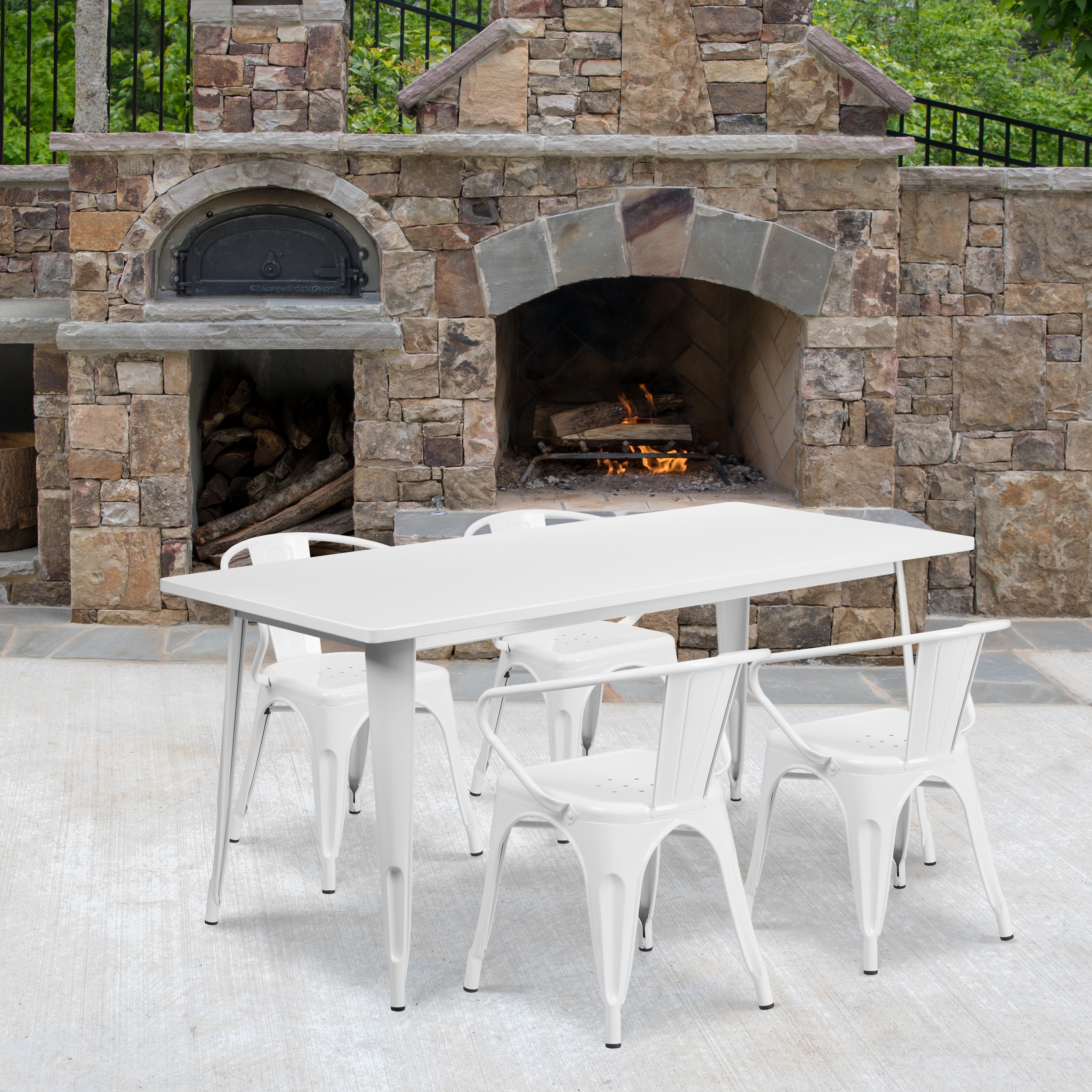 Flash Furniture 889142049432 Dining-Sets - View #2