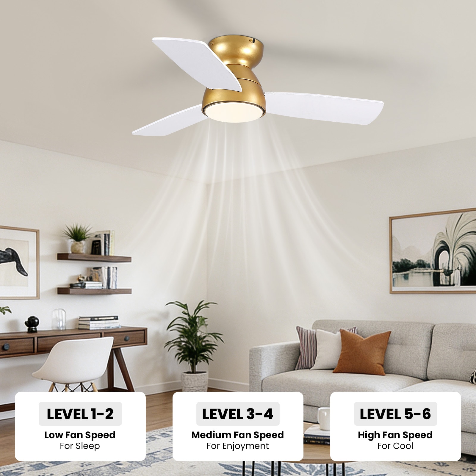 Liwidu LOWS--1177-08 Ceiling-Fans - View #7