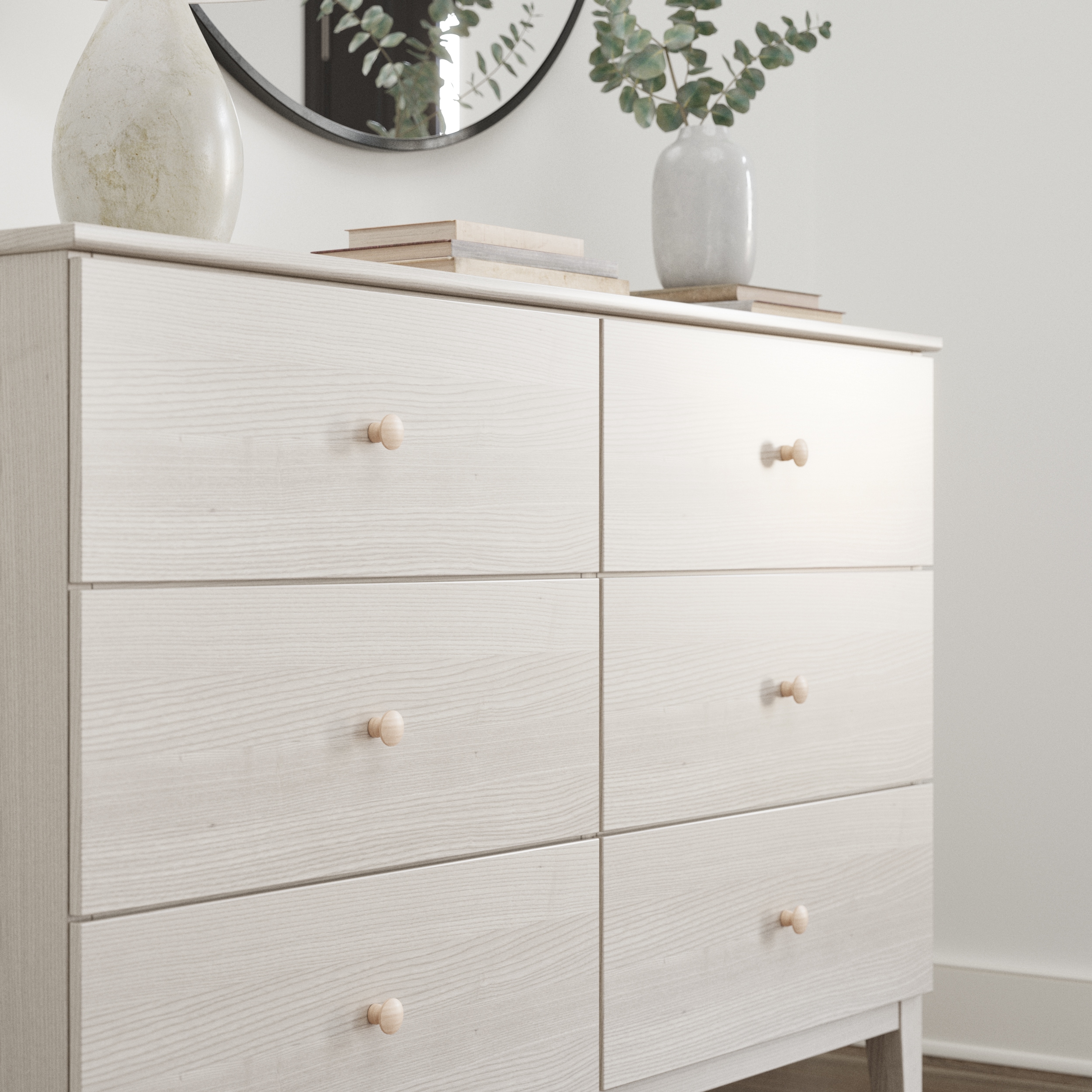 Style Selections P10512V-BIR-C7 Cabinet-Knobs - View #3