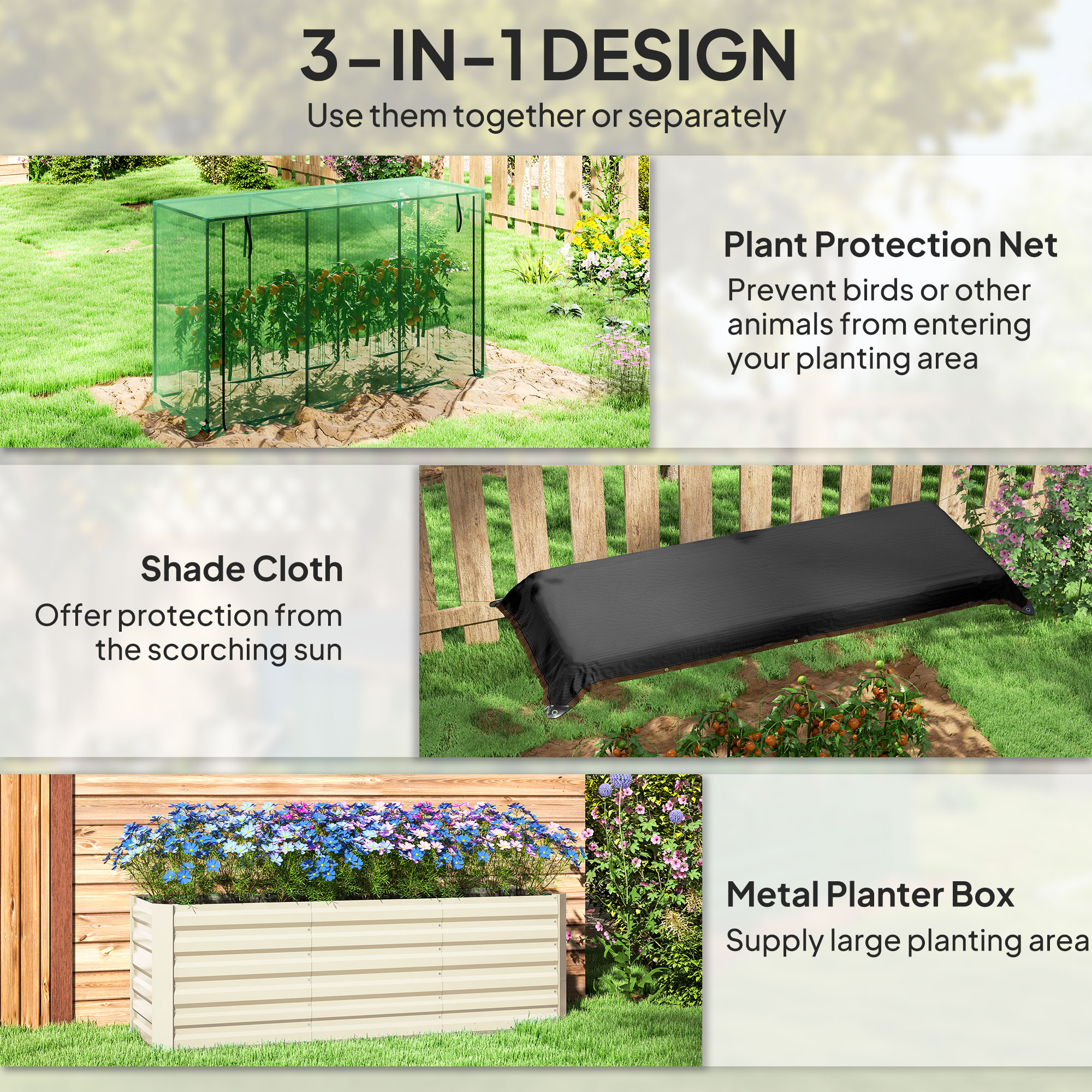 Adrinfly LAD0422GI51 Raised-Garden-Beds - View #6