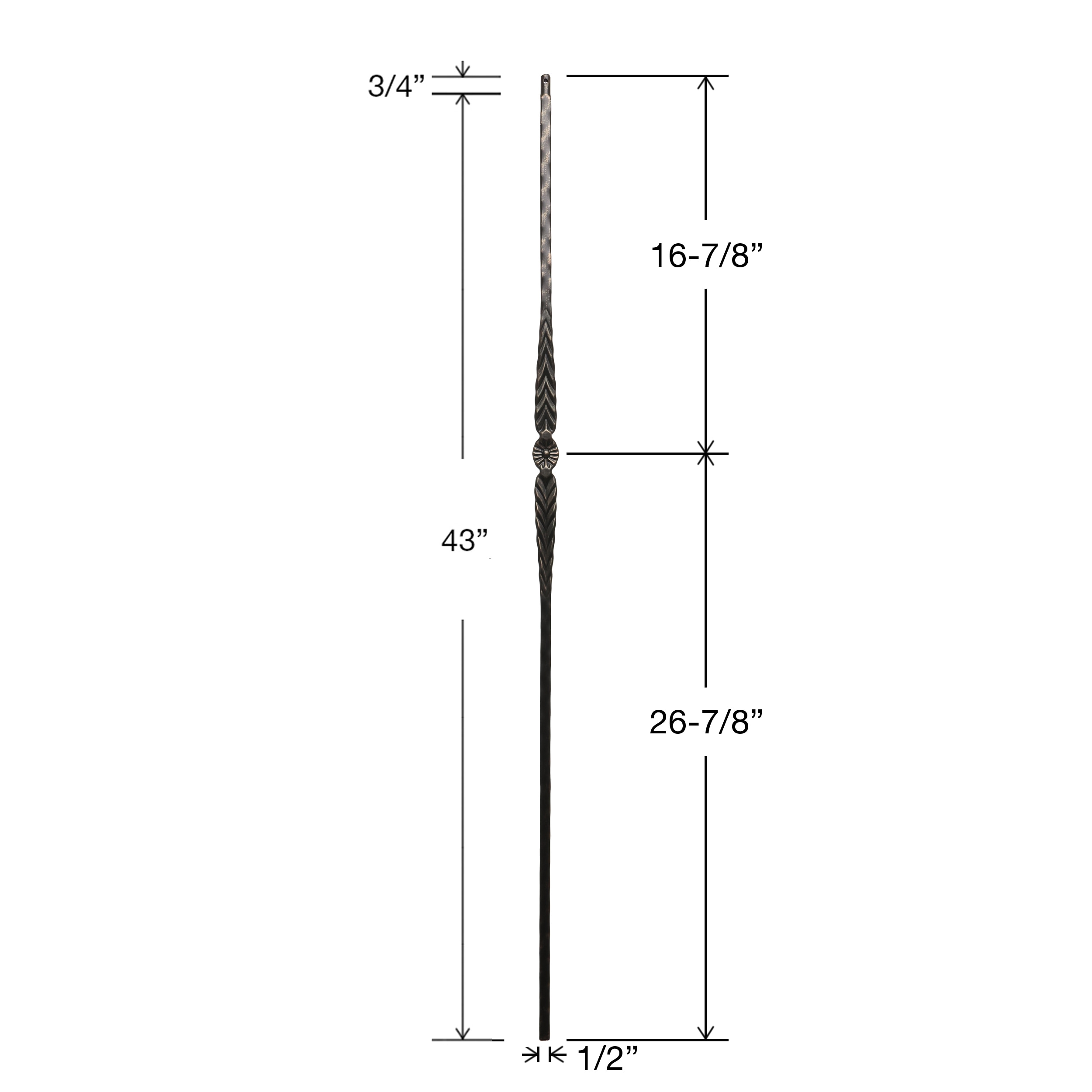 RELIABILT WGT21SB Interior-Stairpart-Balusters - View #9