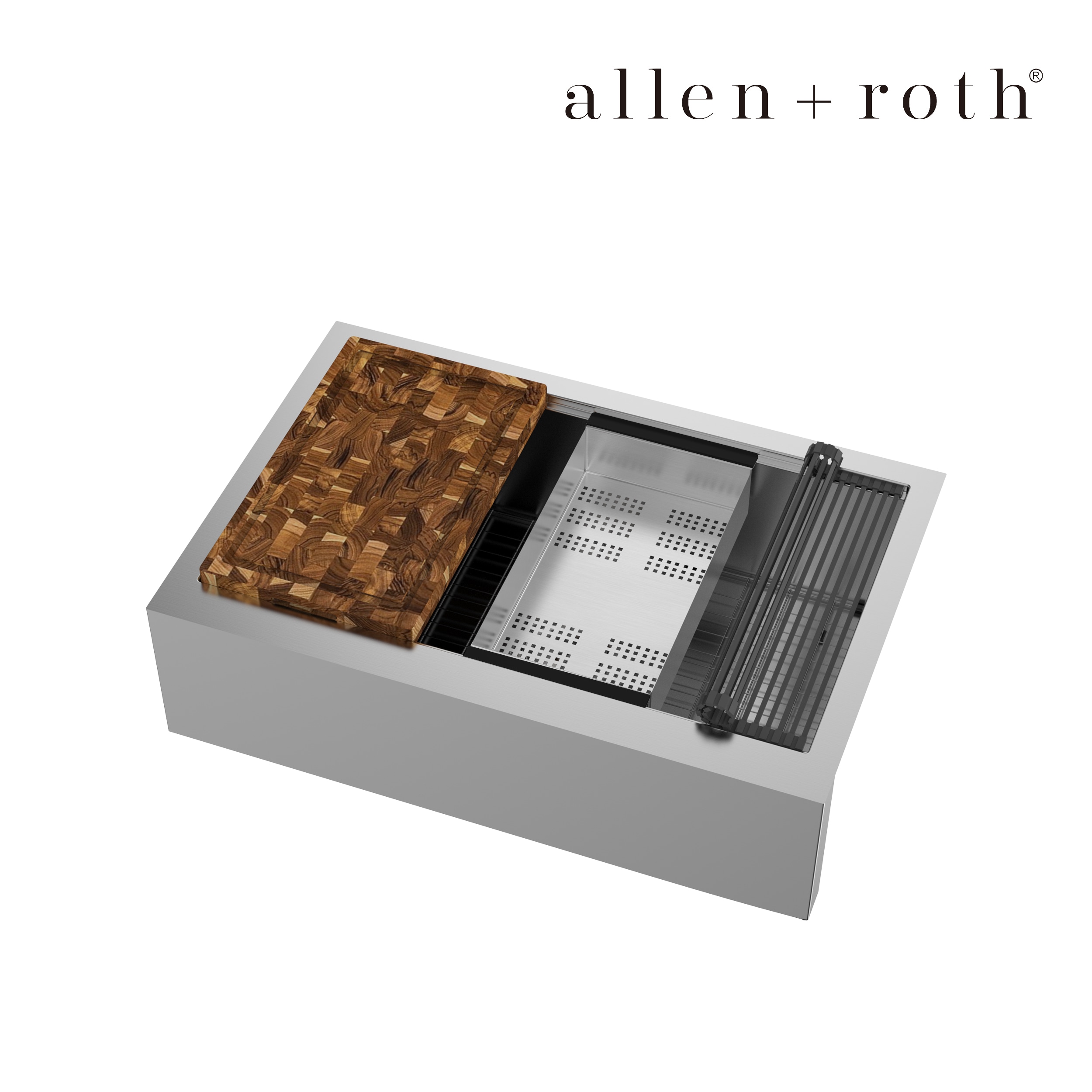 allen + roth FSU1ZAS3322LA19 Kitchen-Sinks - View #3