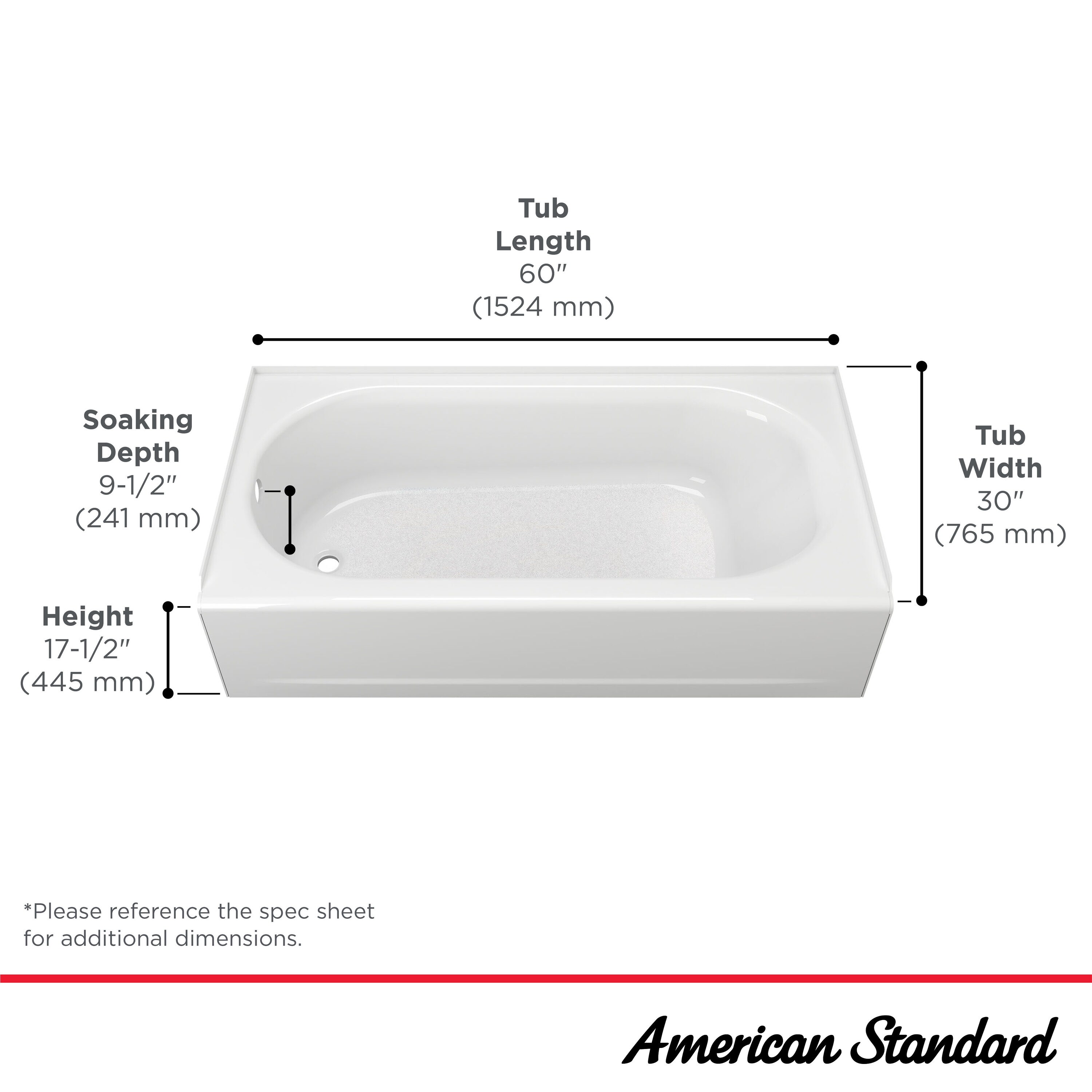 American Standard 1392202.020 bathtubs - View #3