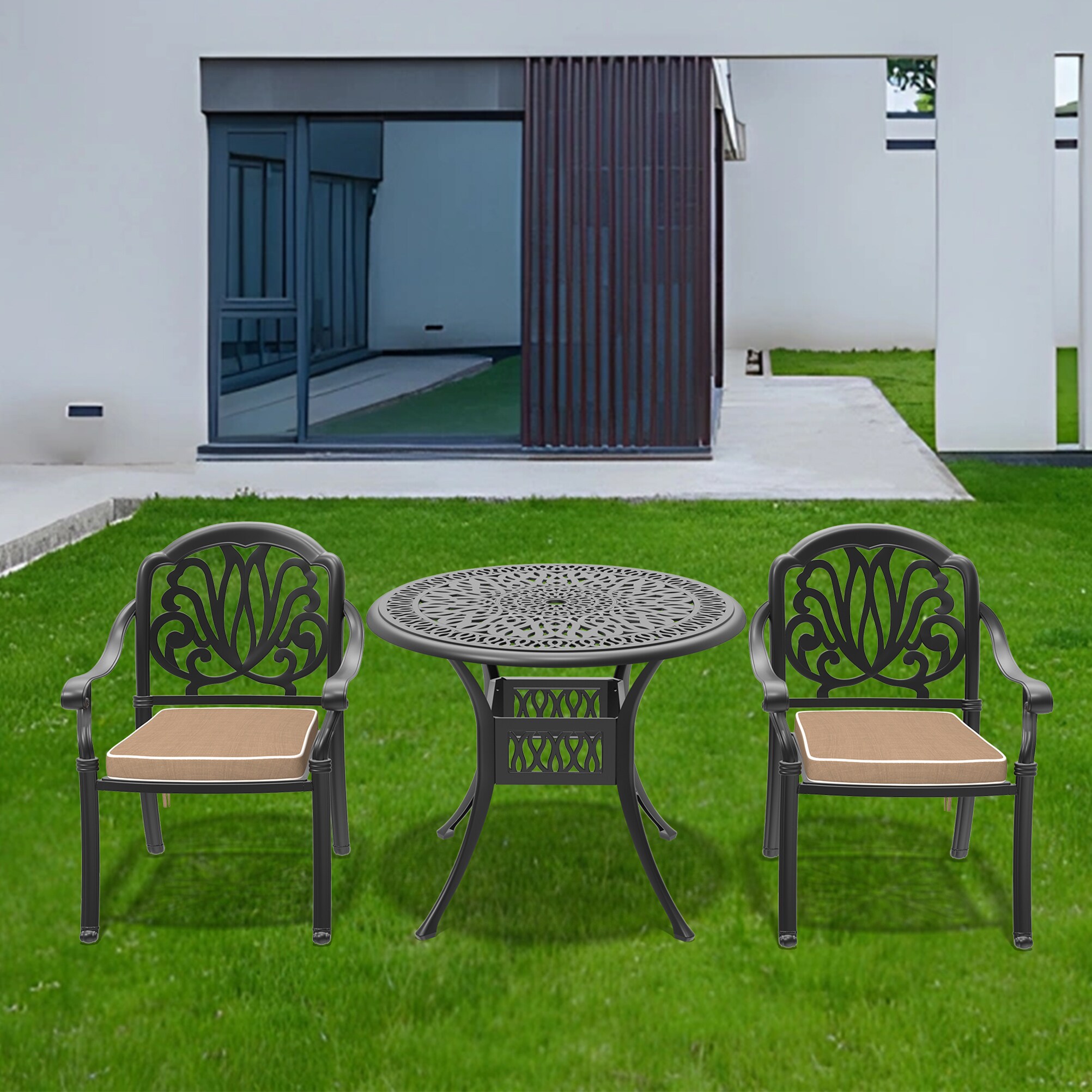 Kahomvis NICE-QP1092-049 Patio-Dining-Sets - View #2