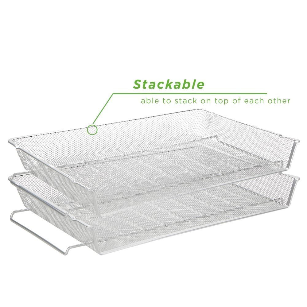 Mind Reader ASTACK2-SIL Desktop-Organizers - View #8