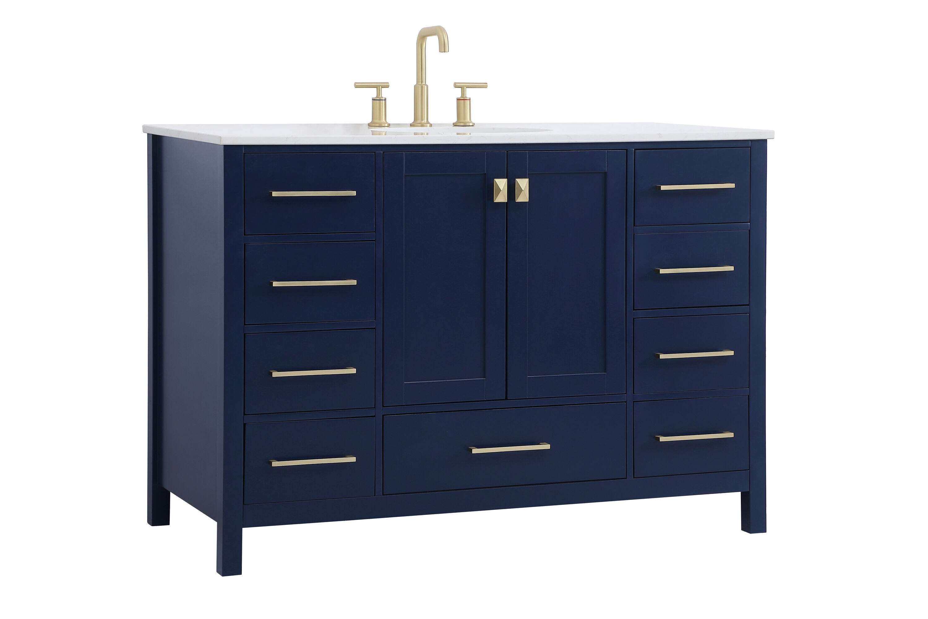 Elegant Decor FI56448BL Bath-Vanity-Combo - View #3