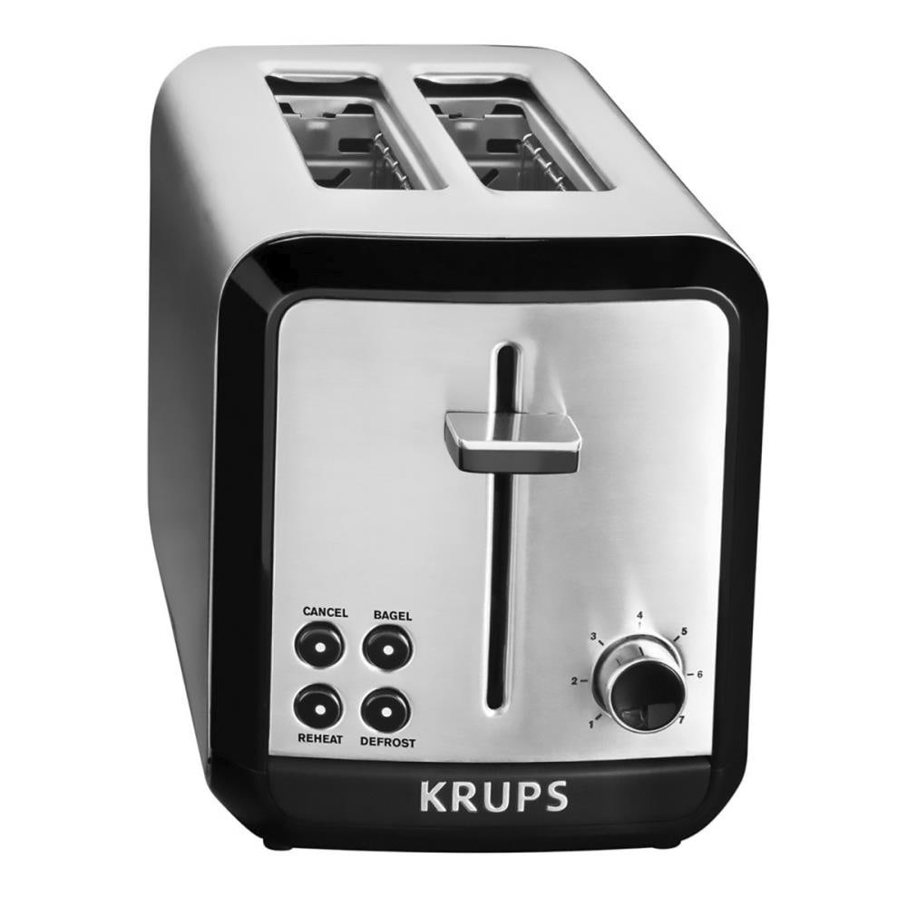 Krups 2-Slice Stainless Steel Toaster in the Toasters department at