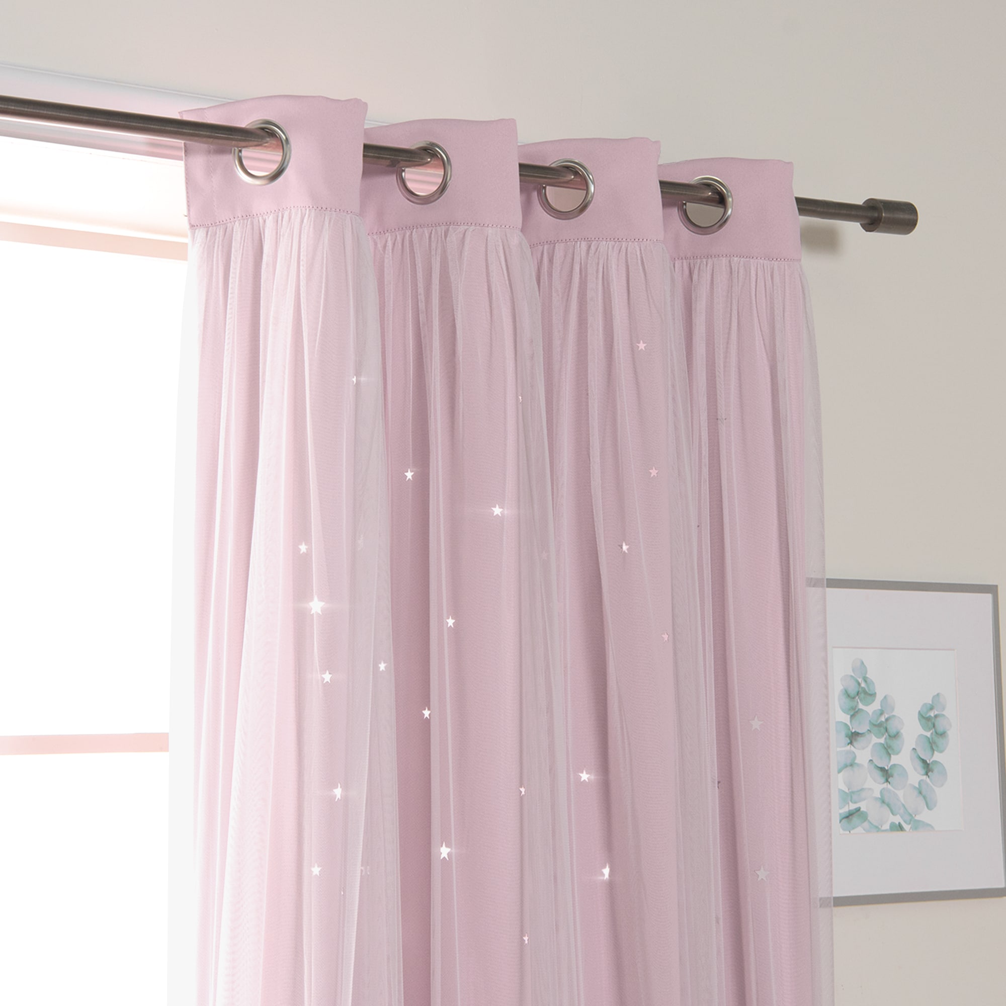 Best Home Fashion YG-04-96-NEWPINK curtains - View #4