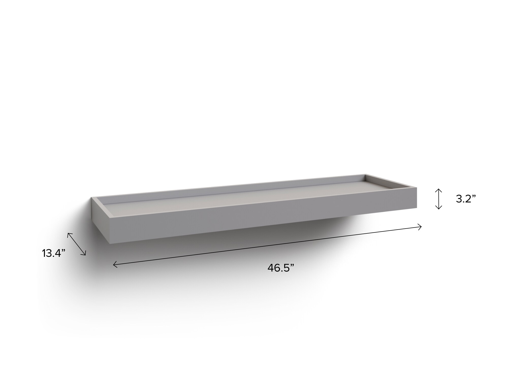 NewAge Products 82042 Wall-Mounted-Shelving - View #7