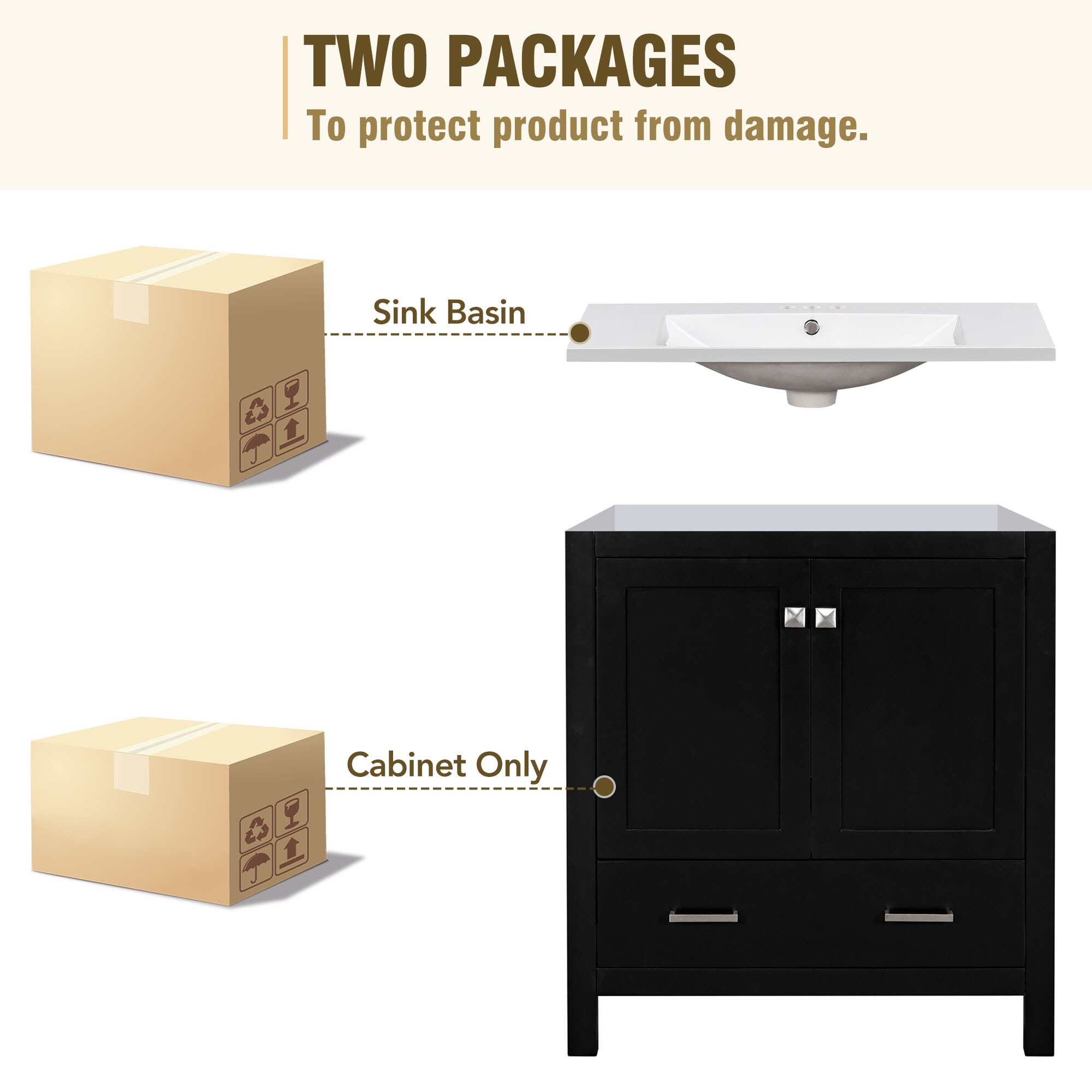 GDFStudio 345503 Bath-Vanity-Combo - View #4