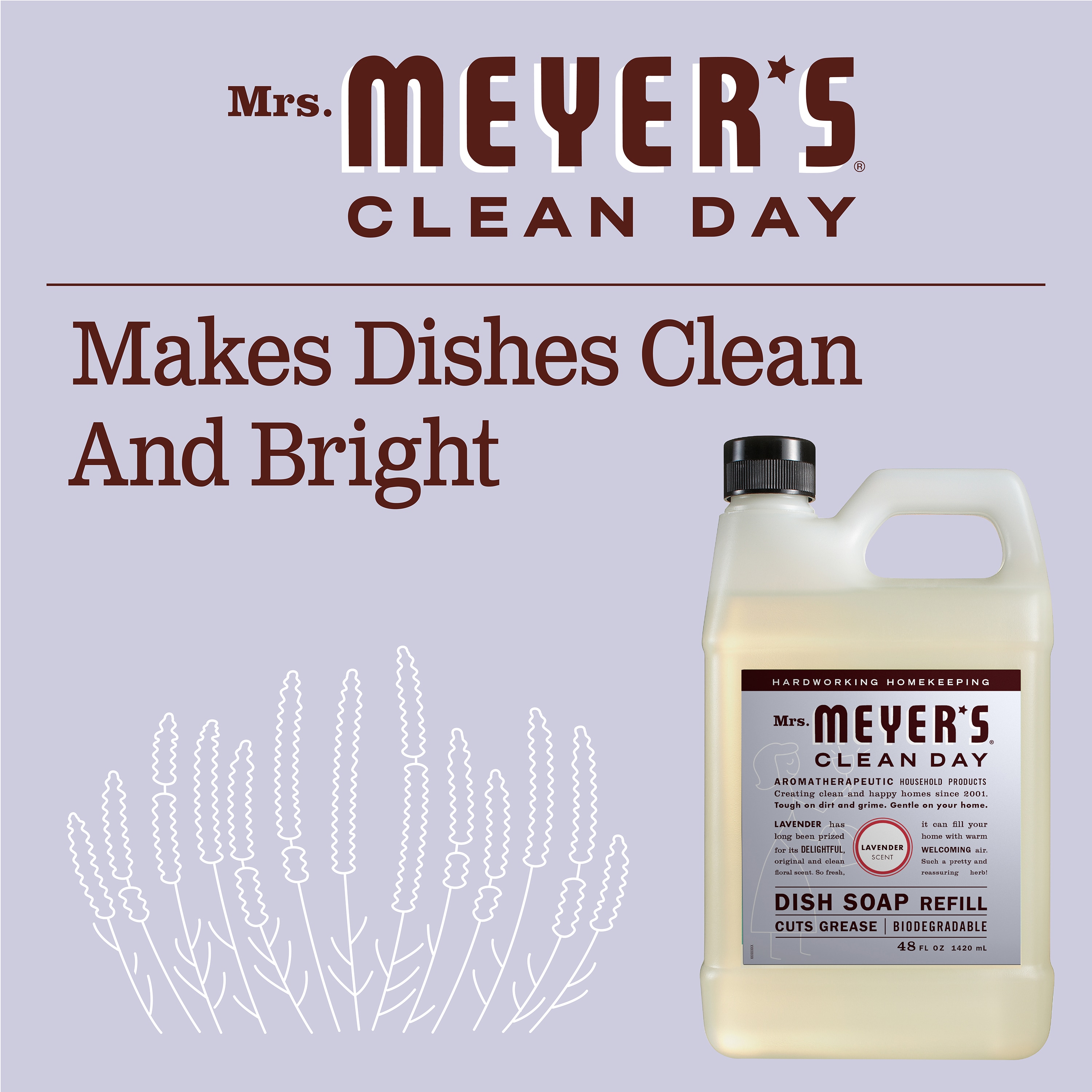 Mrs. Meyer's Clean Day 347543 Dishwashing-Liquids - View #5