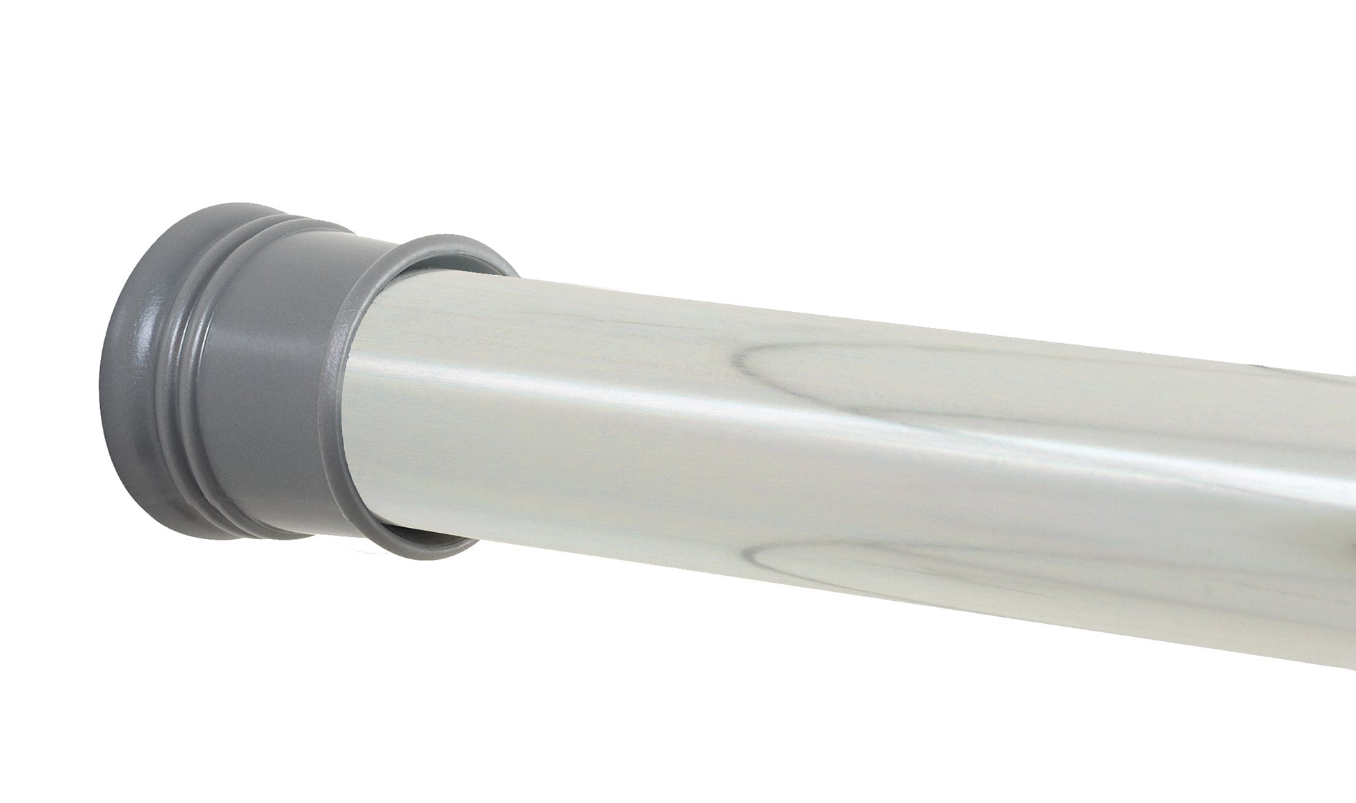 Zenna Home - Shower Curtain Rod 72 in. L Silver