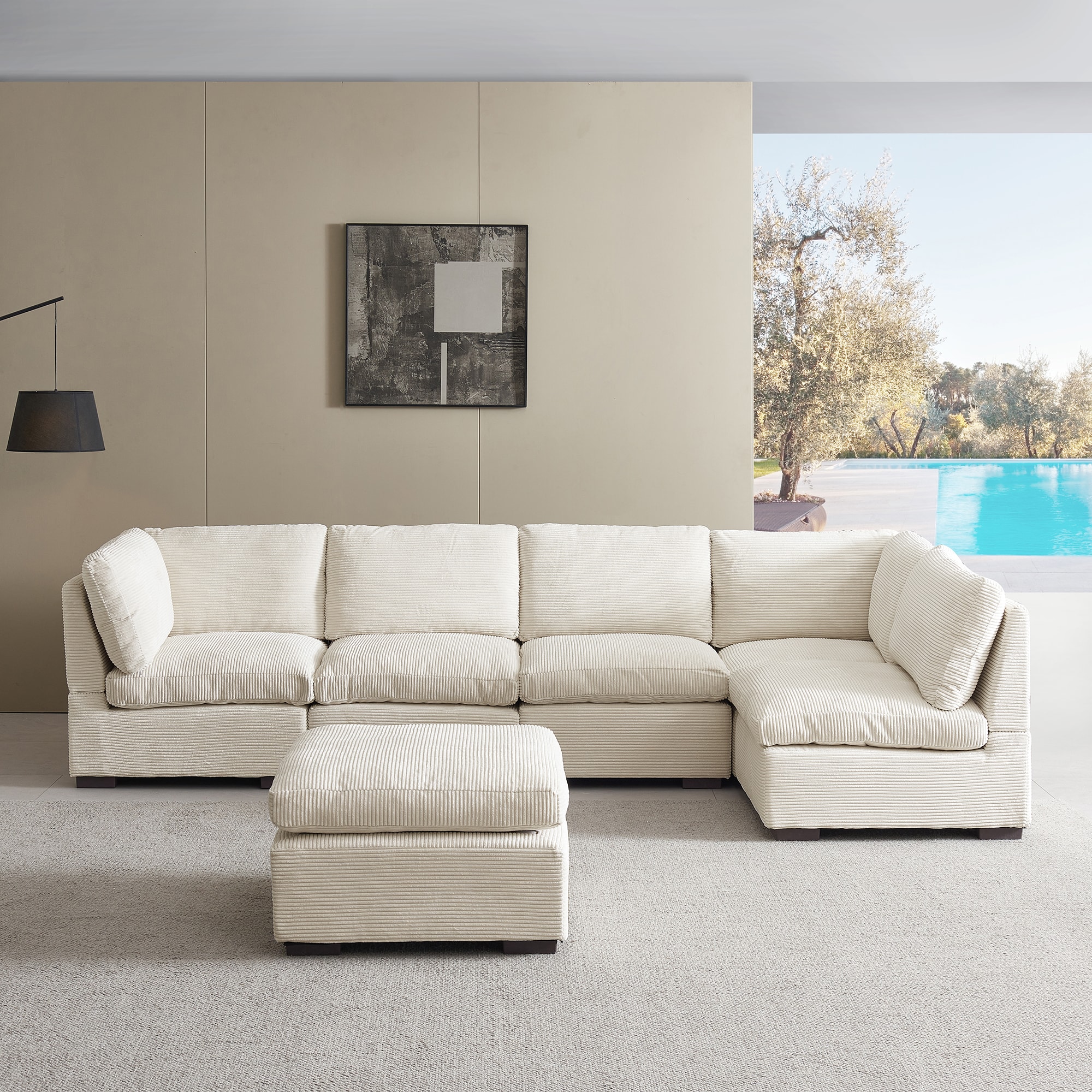 SINOFURN SYA020327GY Sofas-Loveseats - View #4