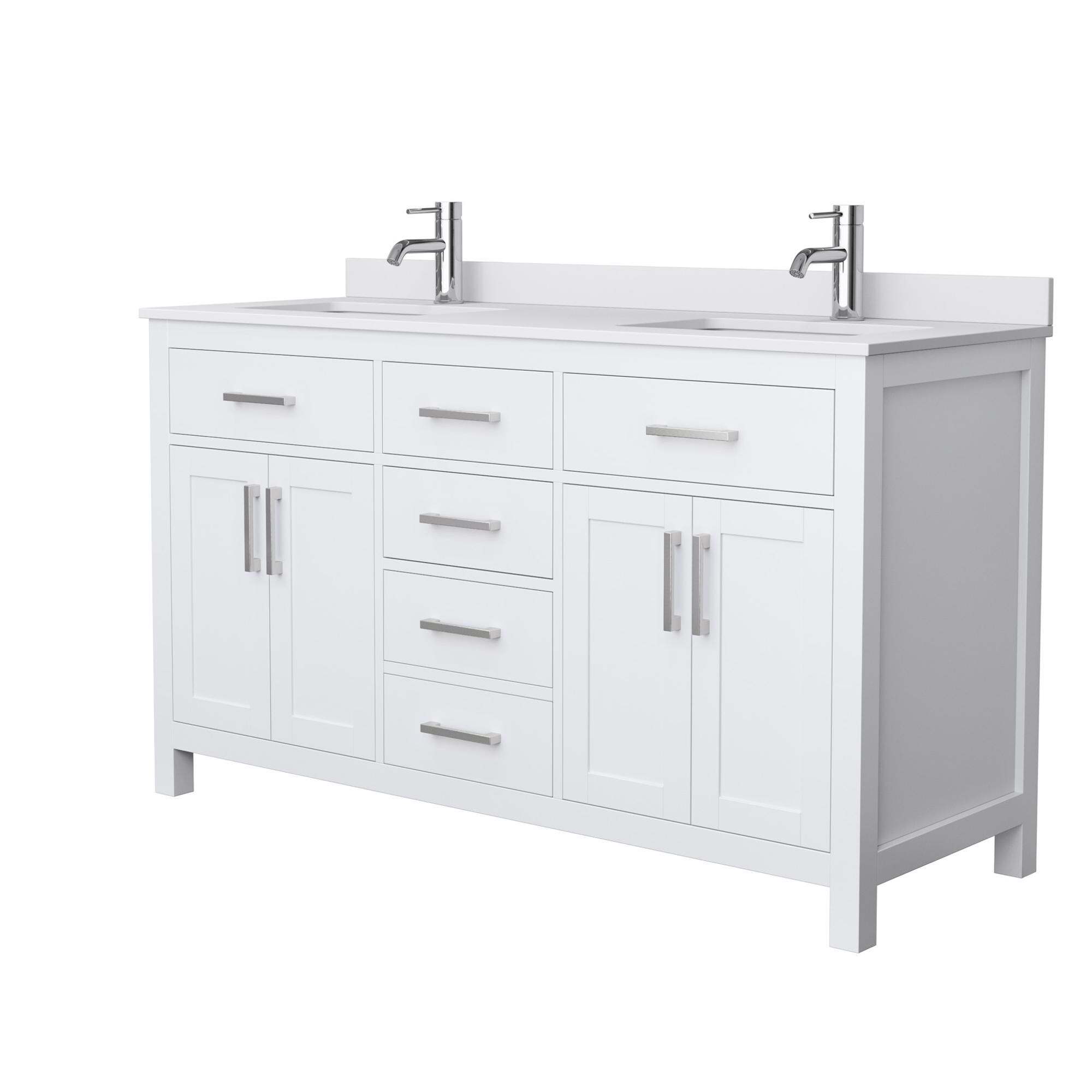 Wyndham Collection WCG242460DWHWCUNSMXX Bath-Vanity-Combo - View #2