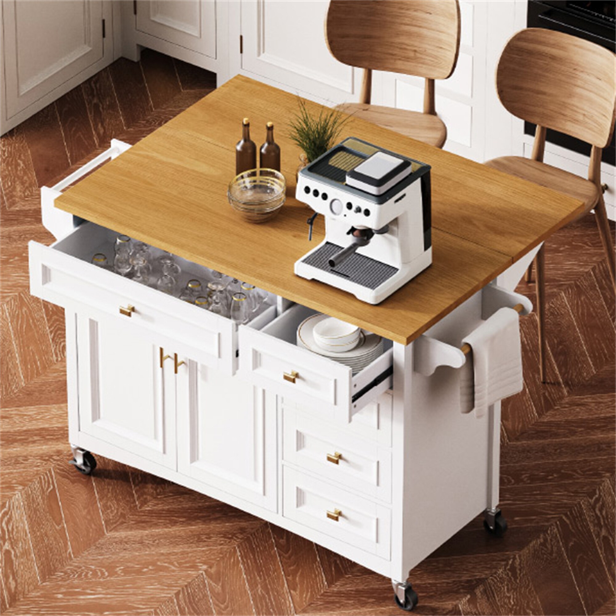BABOOM BOM-67756WHT-OR Kitchen-Furniture - View #5