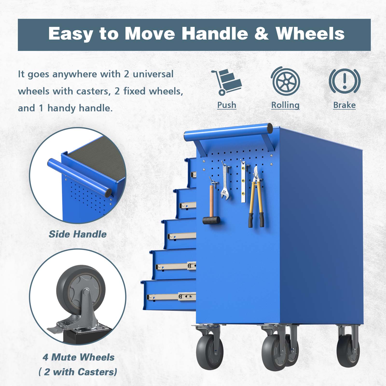 RaDEWAY TH111208-BU Tool-Cabinets - View #5
