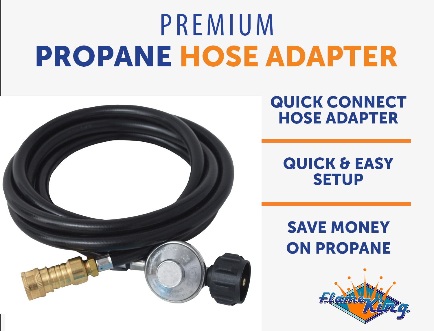 Flame King FK-HTR-QC12FT Propane-Tanks-Accy - View #4