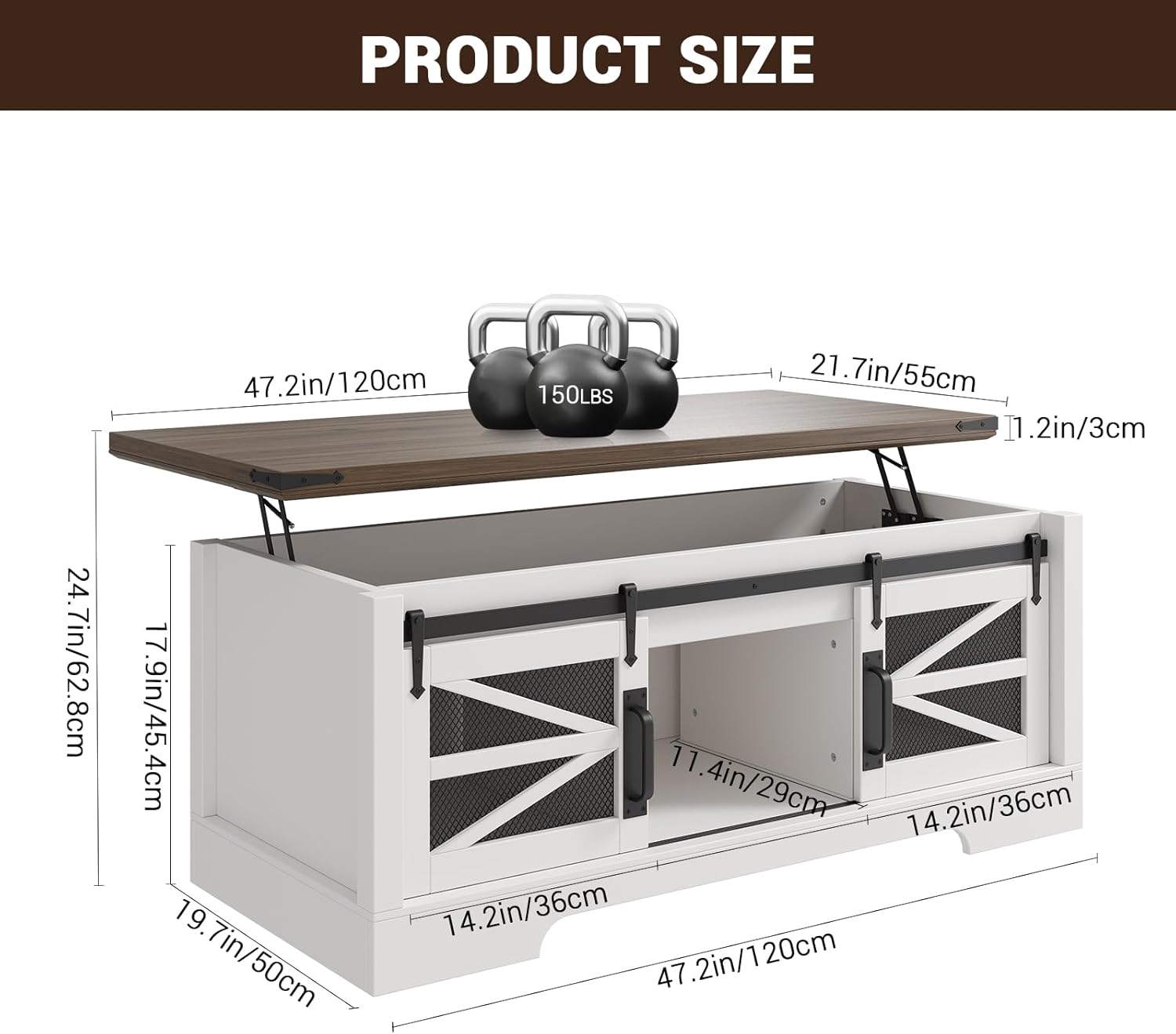 Qeetex WLS-PHO-16NU8974 Coffee-Tables - View #3